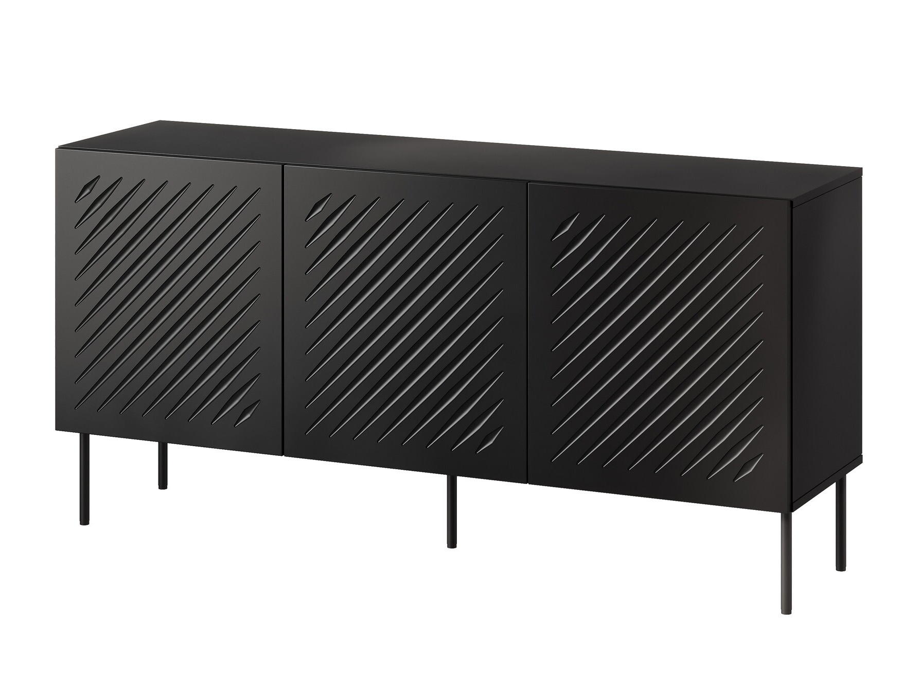 Dressoir Tolfelo 100 (Zwart)