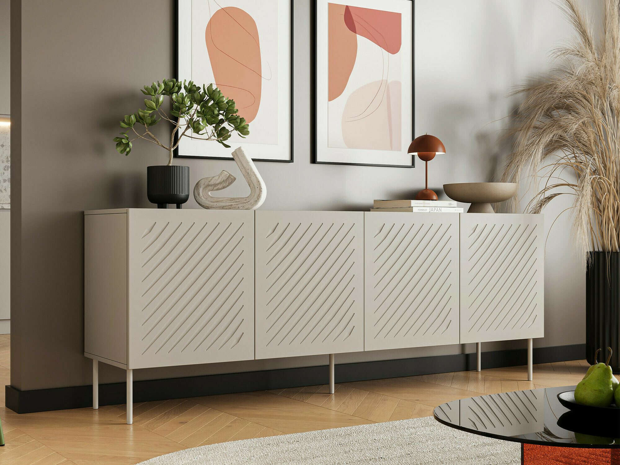 Dressoir Tolfelo 101 (Beige)