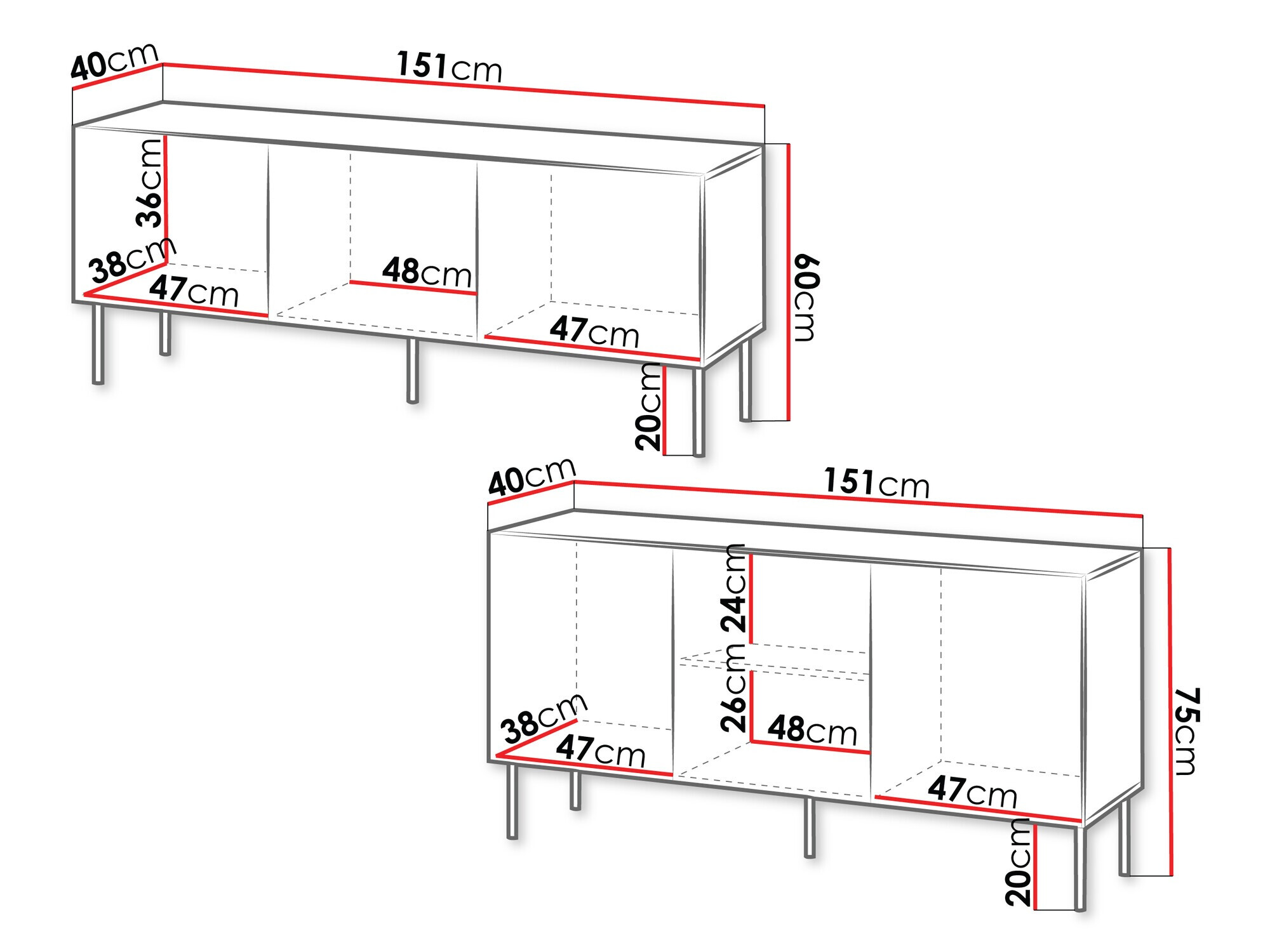 Woonkamerset Tolfelo 105 (Zwart)