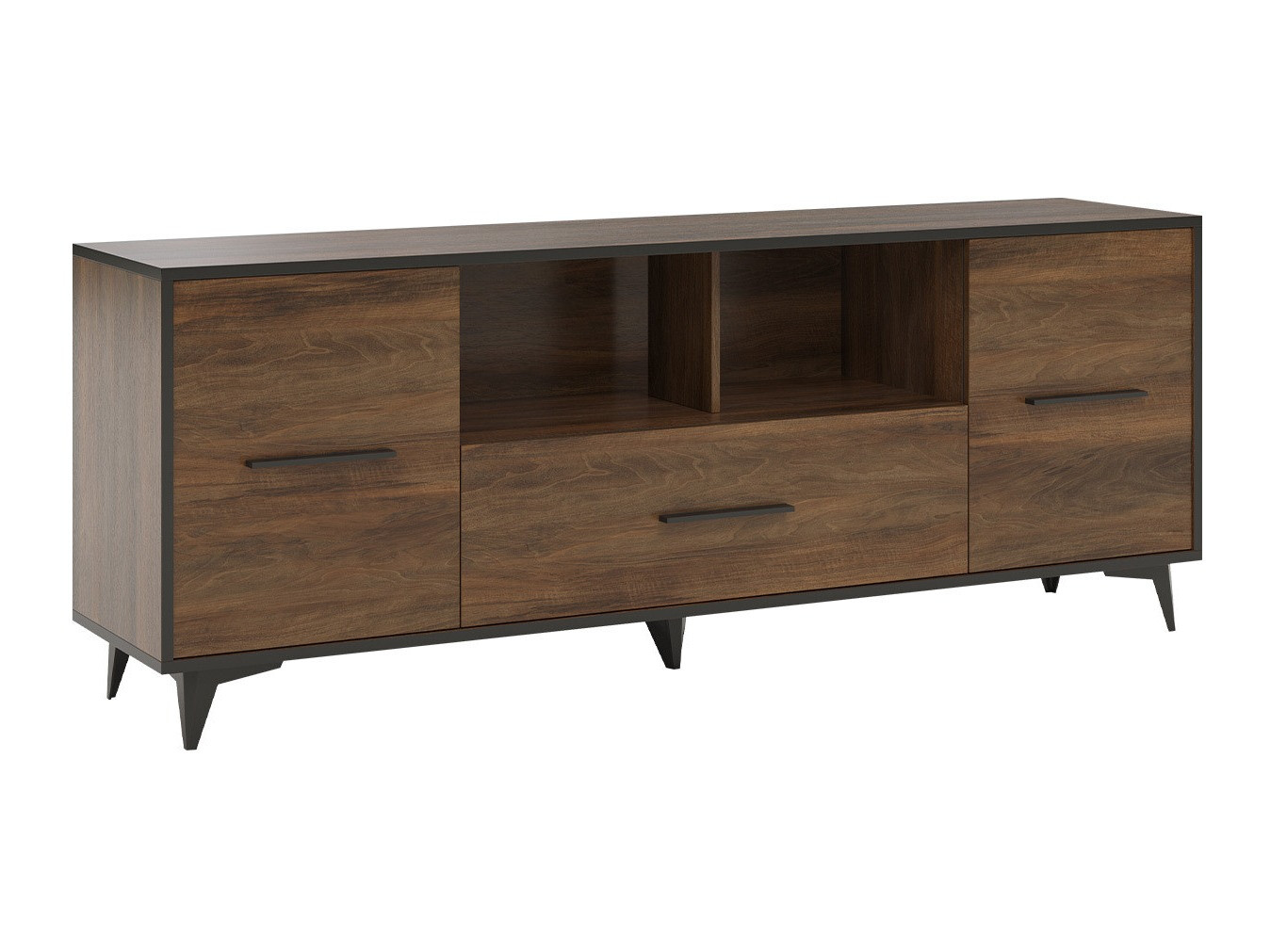 TV-meubel Avimora 110 (Notenhout)