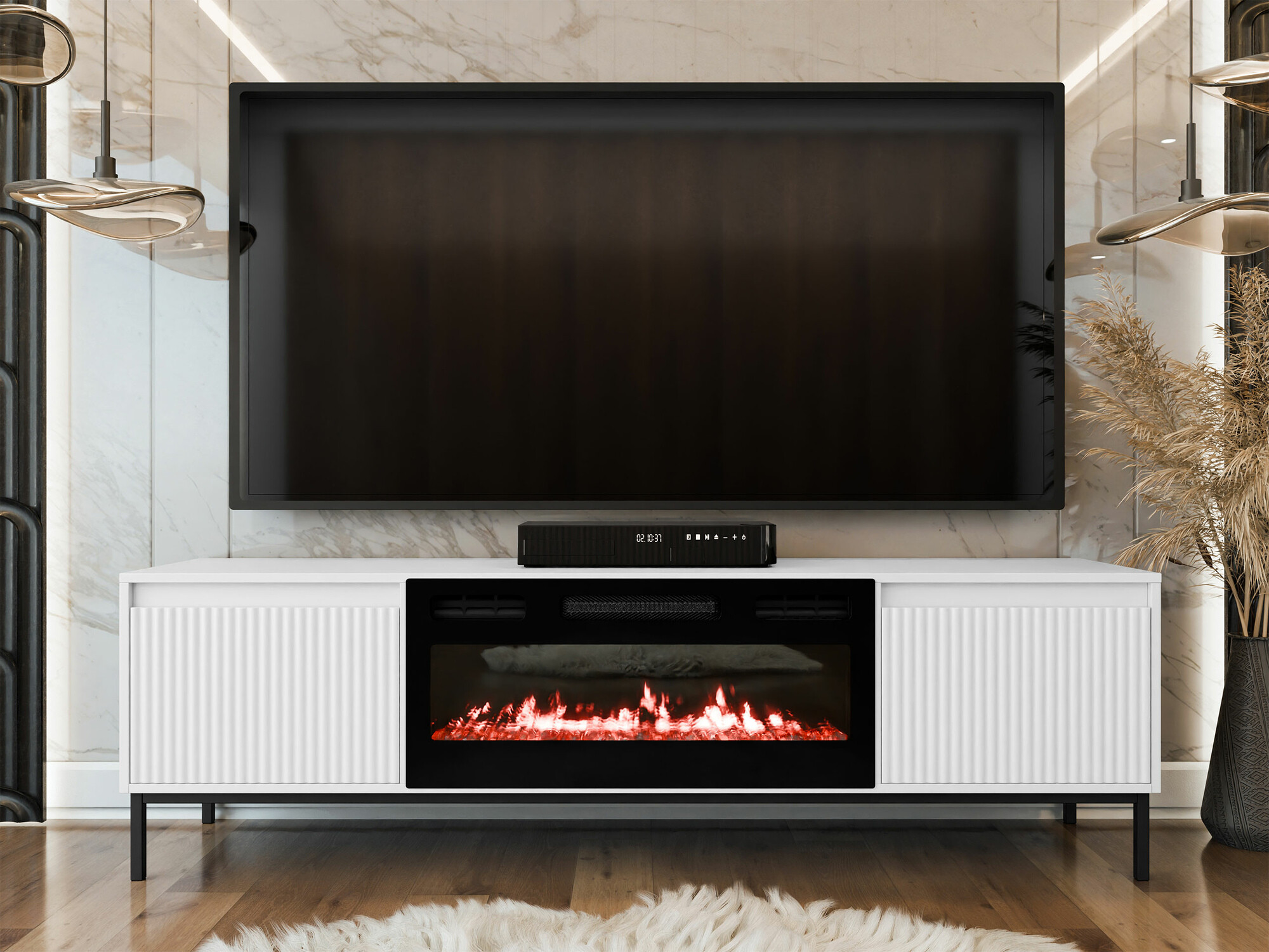 TV-meubel Comfivo Delruva 107 (Wit)