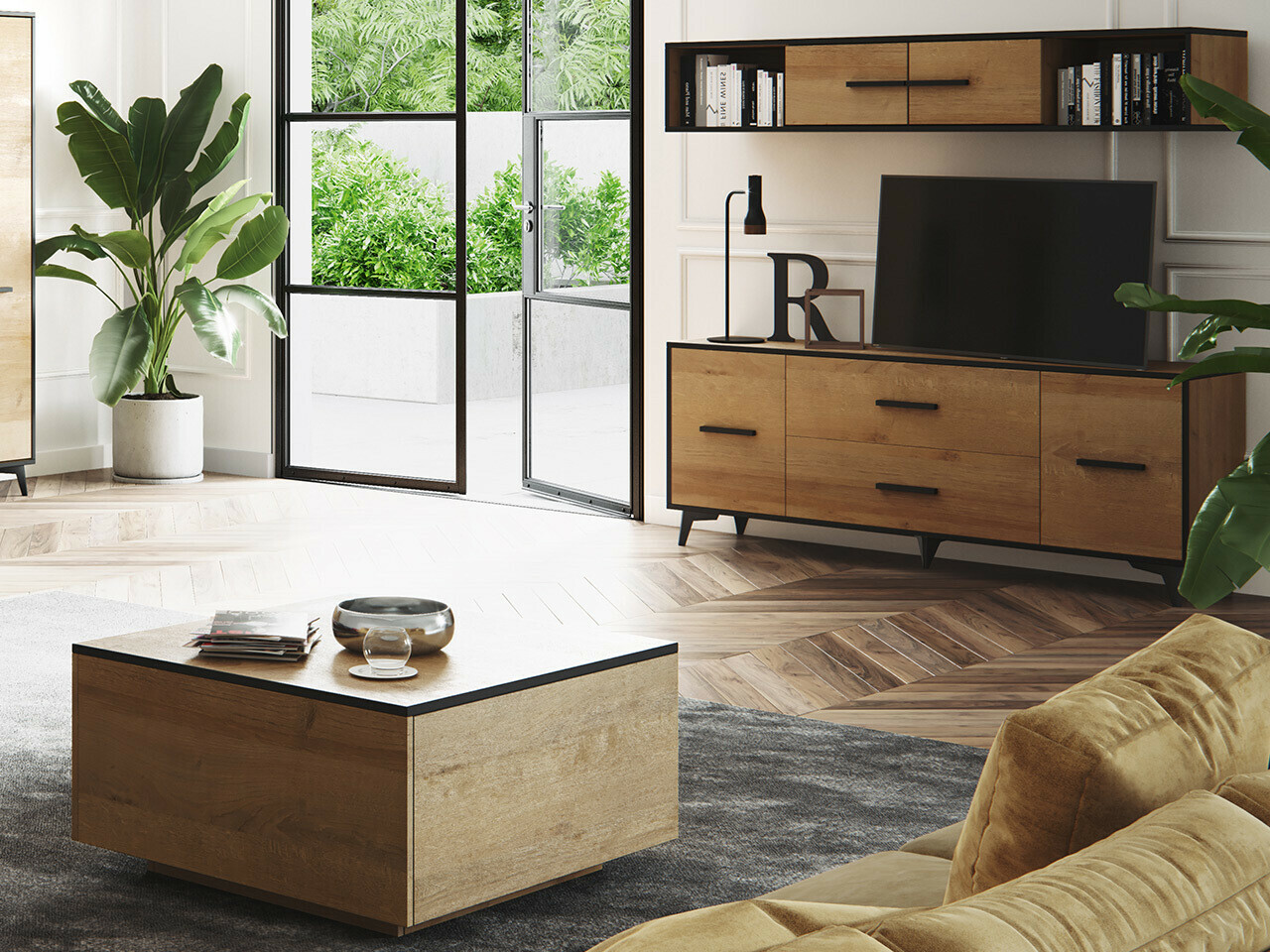 Woonkamerset Avimora 116 (Riviera eiken)