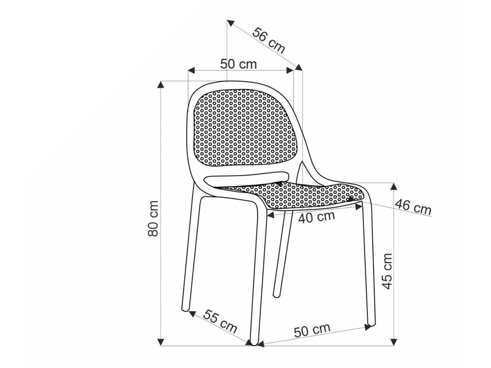 Buitenstoel Houston 1672 (Khaki)