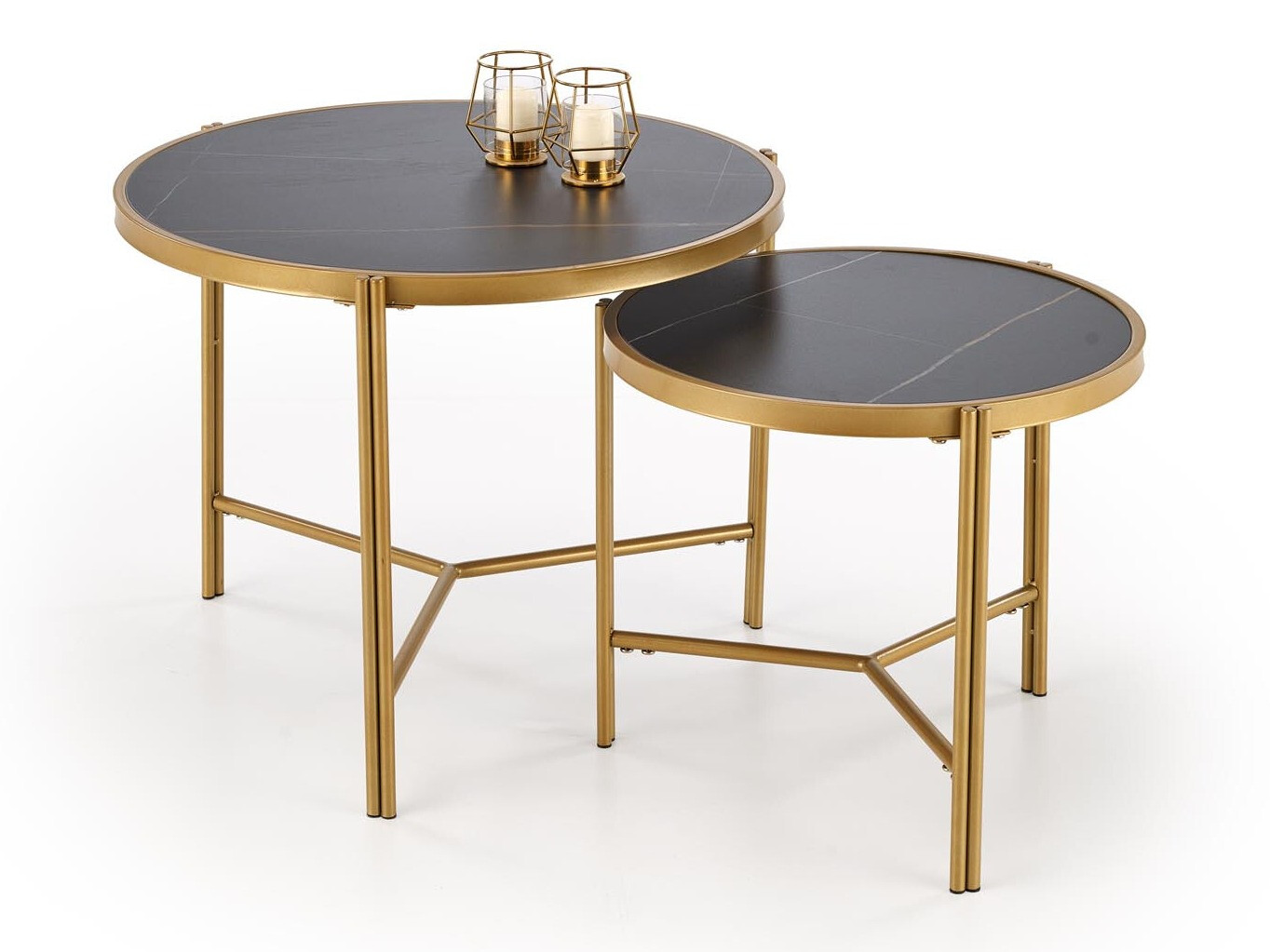 Salontafel set Houston 1867 (Zwart marmer)