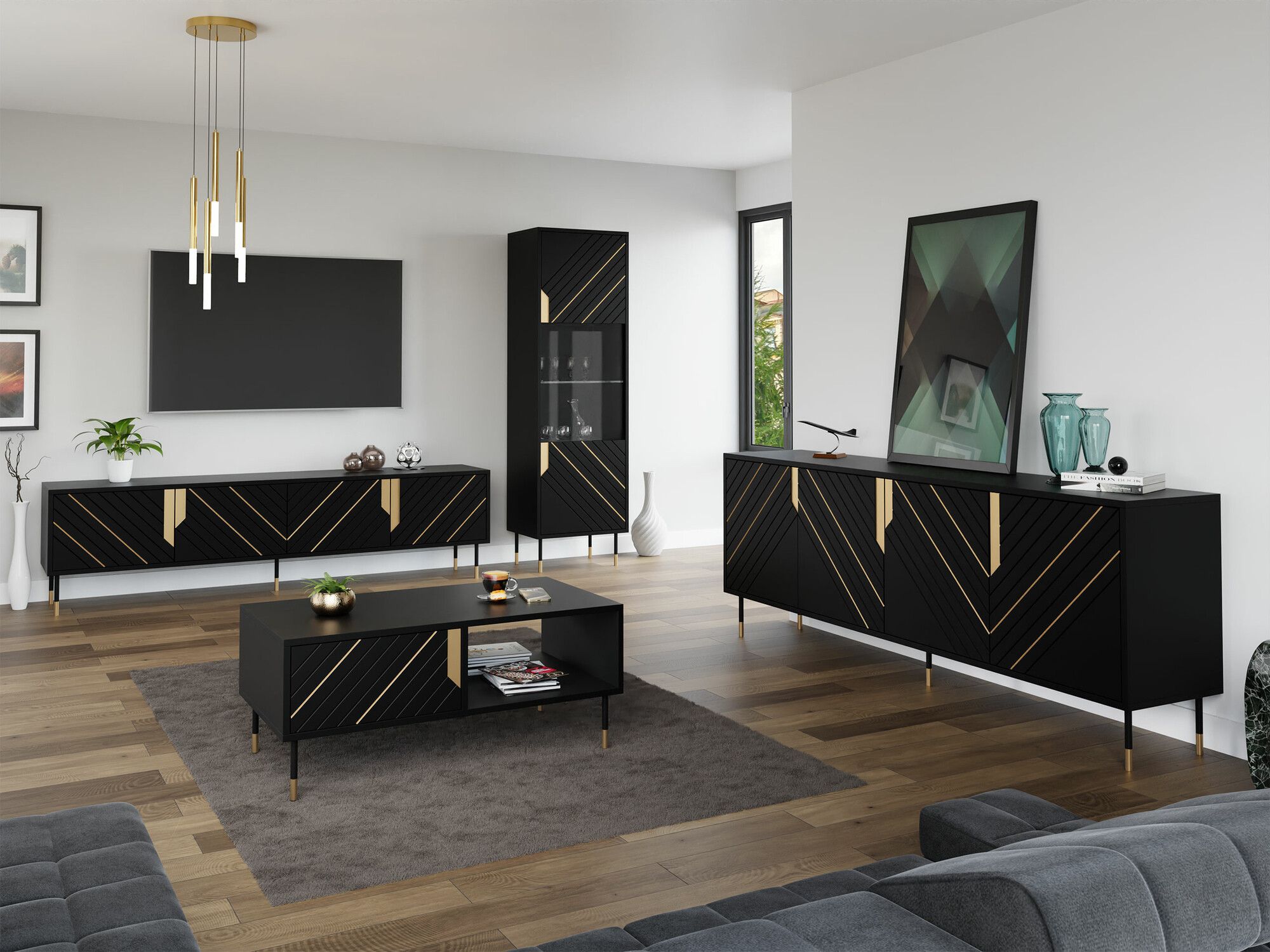 TV-meubel Elmteo 104