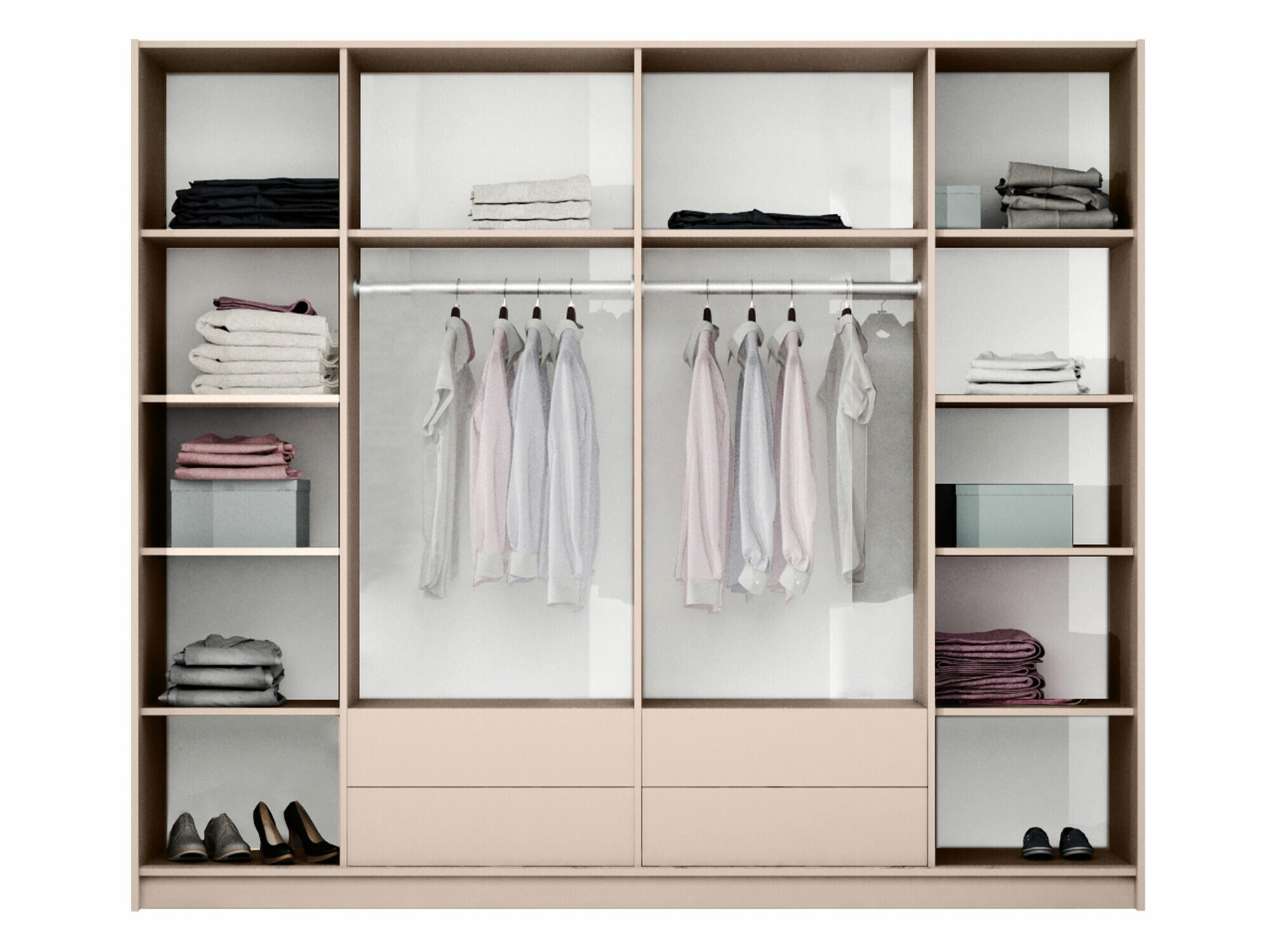 Kledingkast Honolulu 121 (Lava)