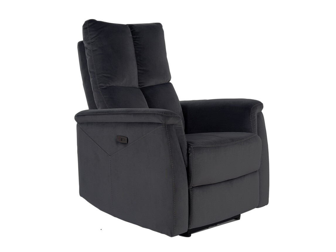 Relaxfauteuil Detroit 535 (Zwart)