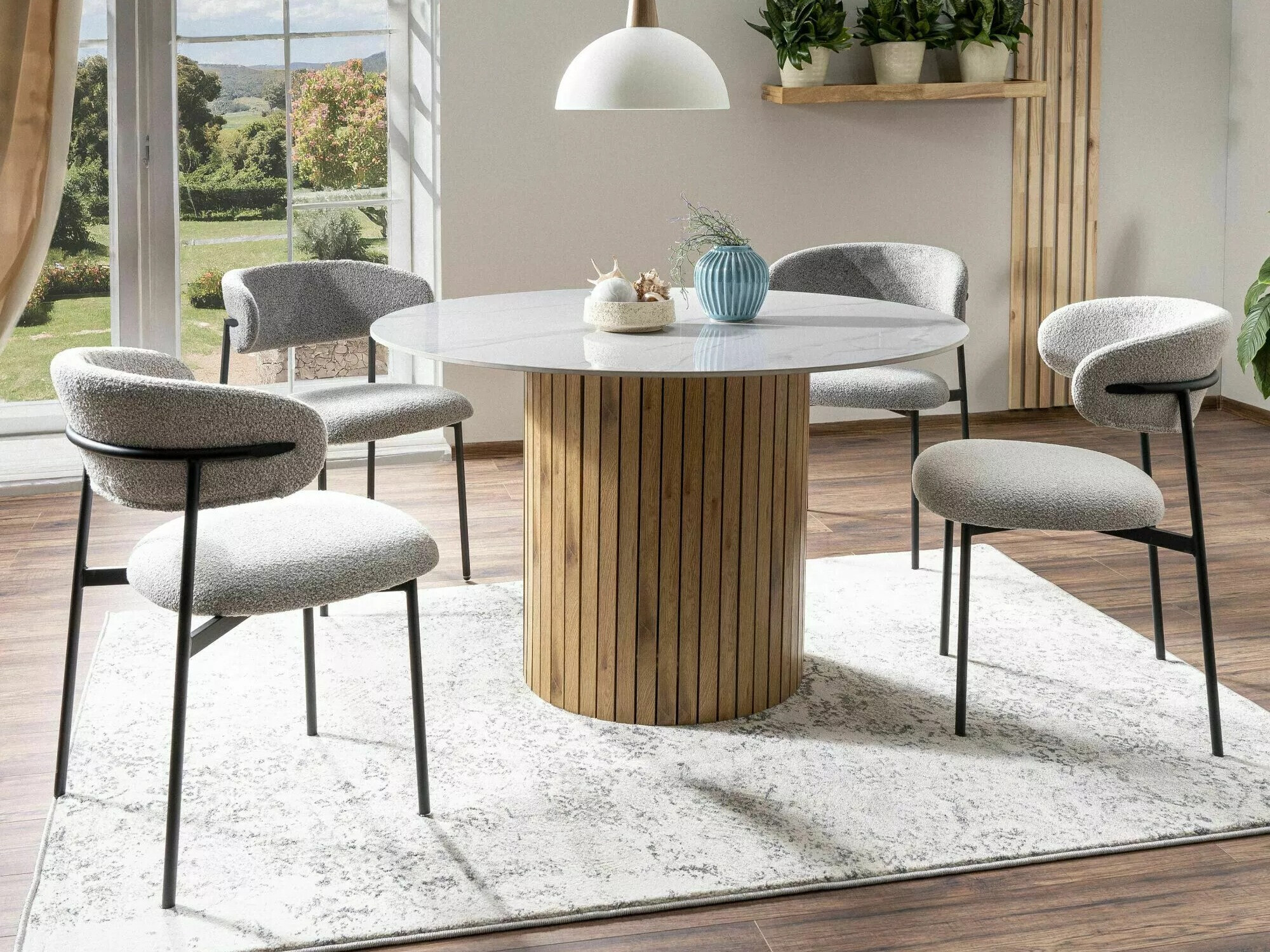 Stoel Detroit 802 (Grijs + Zwart)