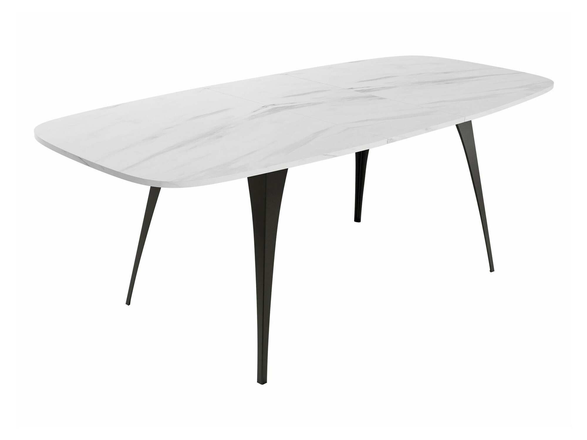 Tafel Oswego 131 (Wit marmer)