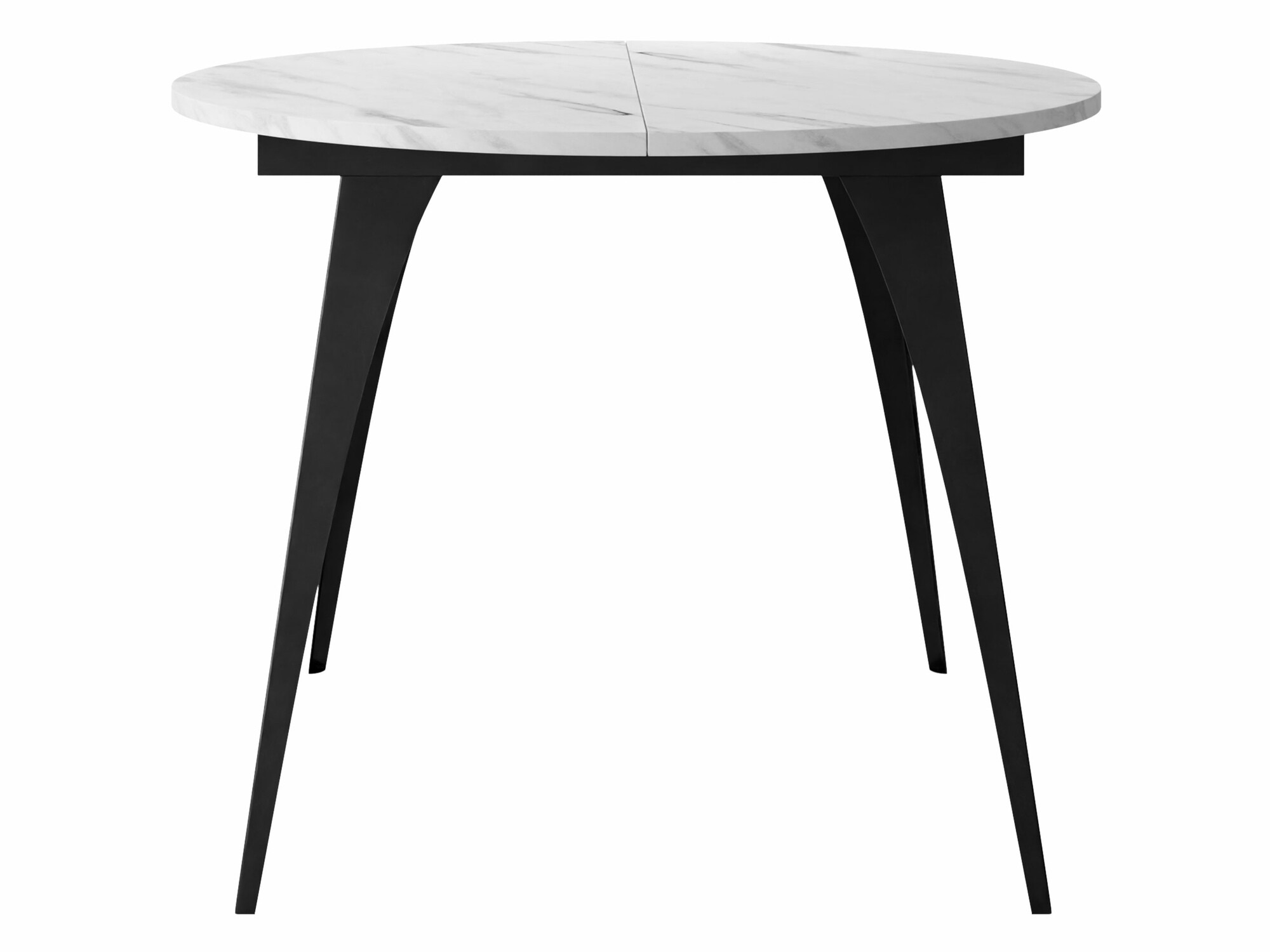 Tafel Oswego 132 (Wit marmer)