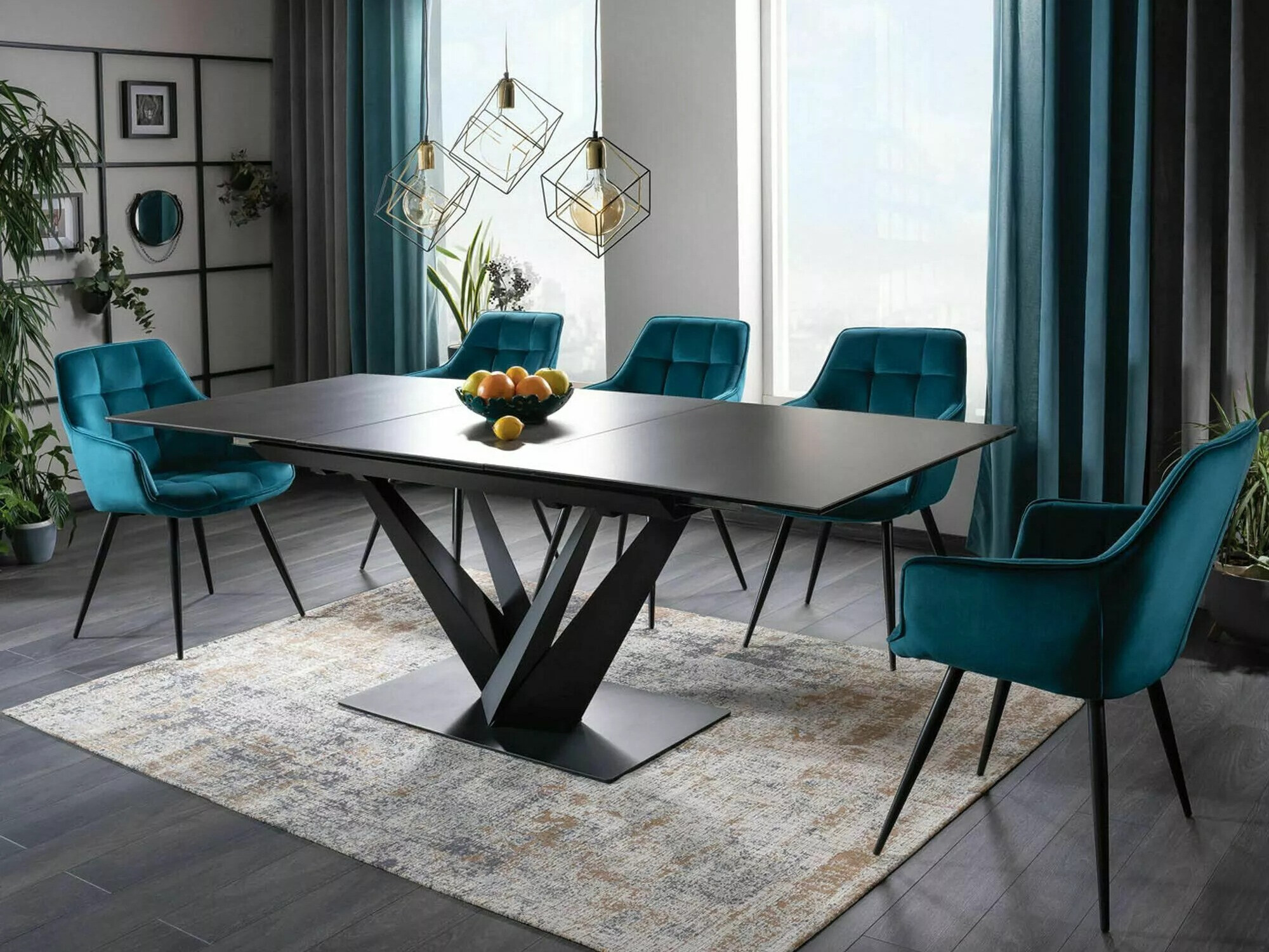 Stoel Detroit 567 (Turquoise)