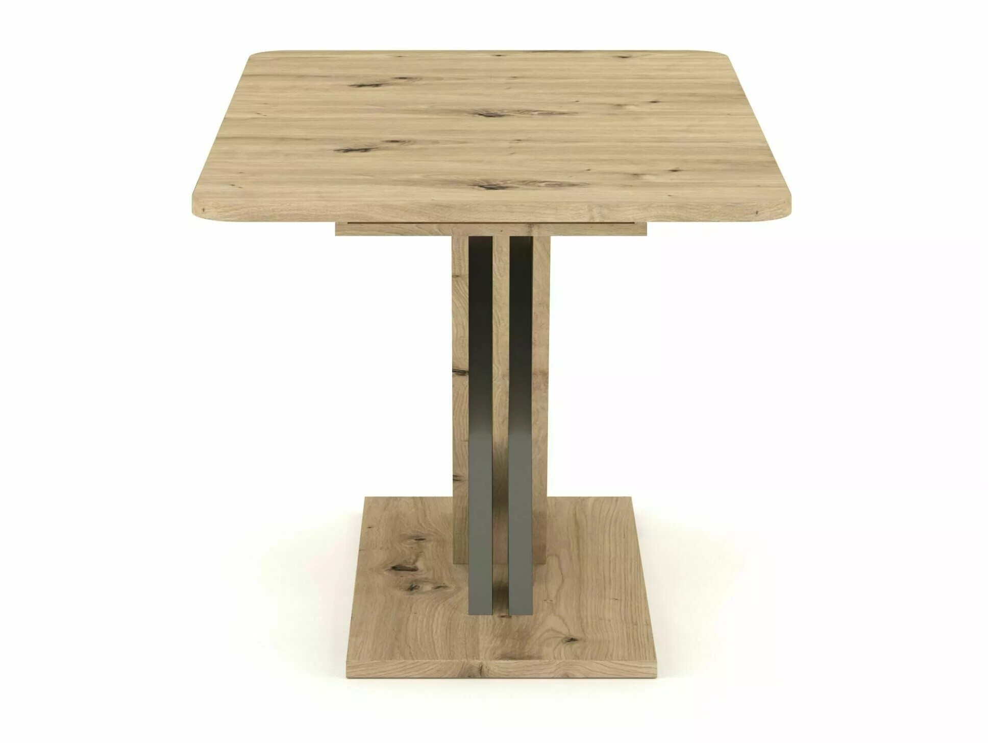 Tafel Detroit 568 (Artisan eiken + Antraciet)
