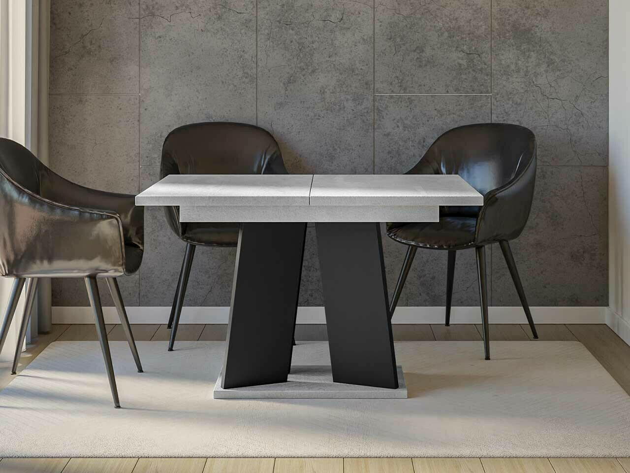 Tafel Goodyear 107 (Grijs + Zwart)