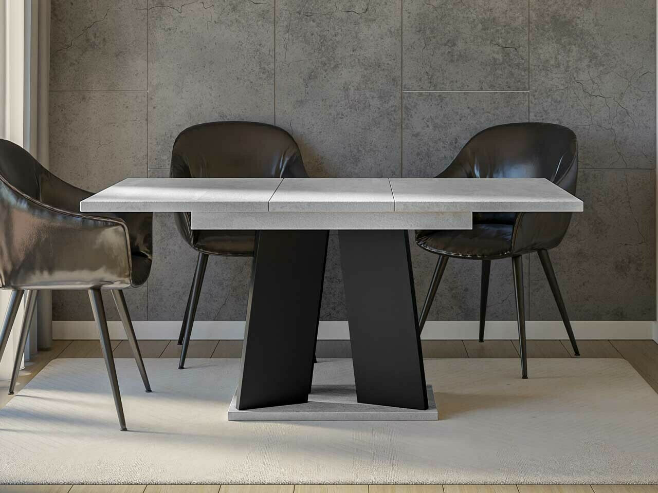 Tafel Goodyear 107 (Grijs + Zwart)