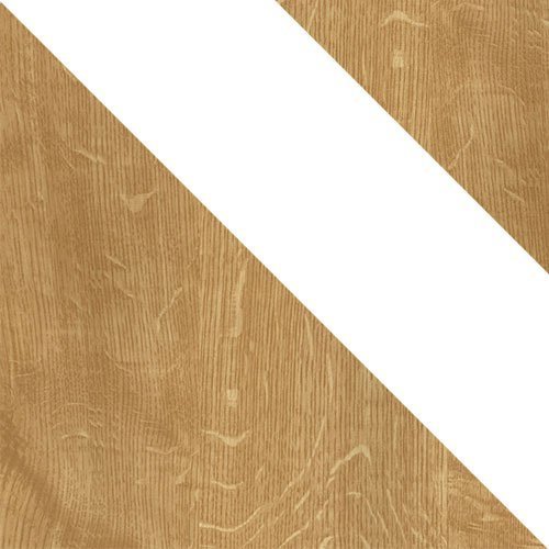 Bureau Balvire 110 (Licht eiken + Wit)