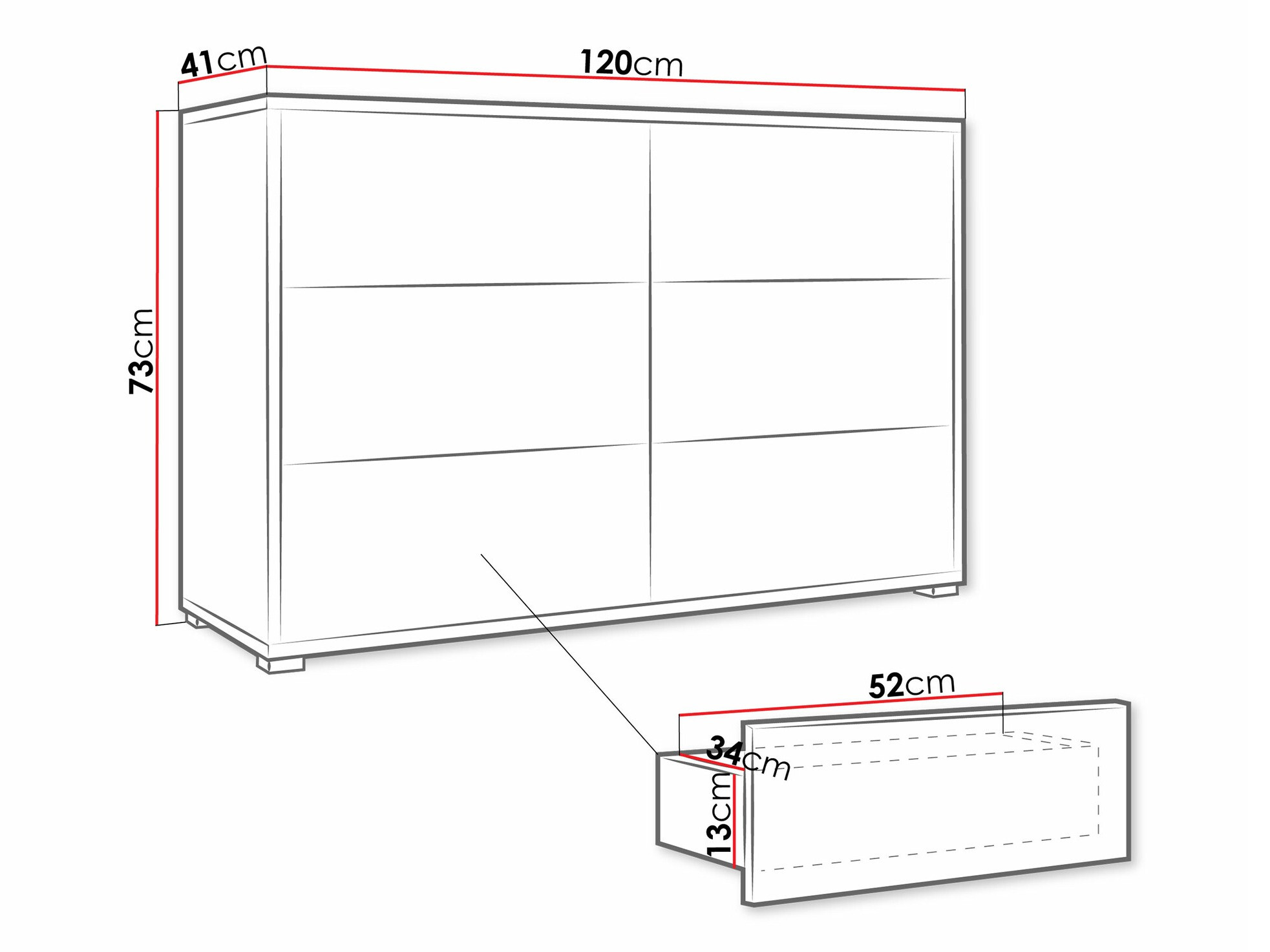 Ladekast Comfivo Tutela II (Kasjmier)