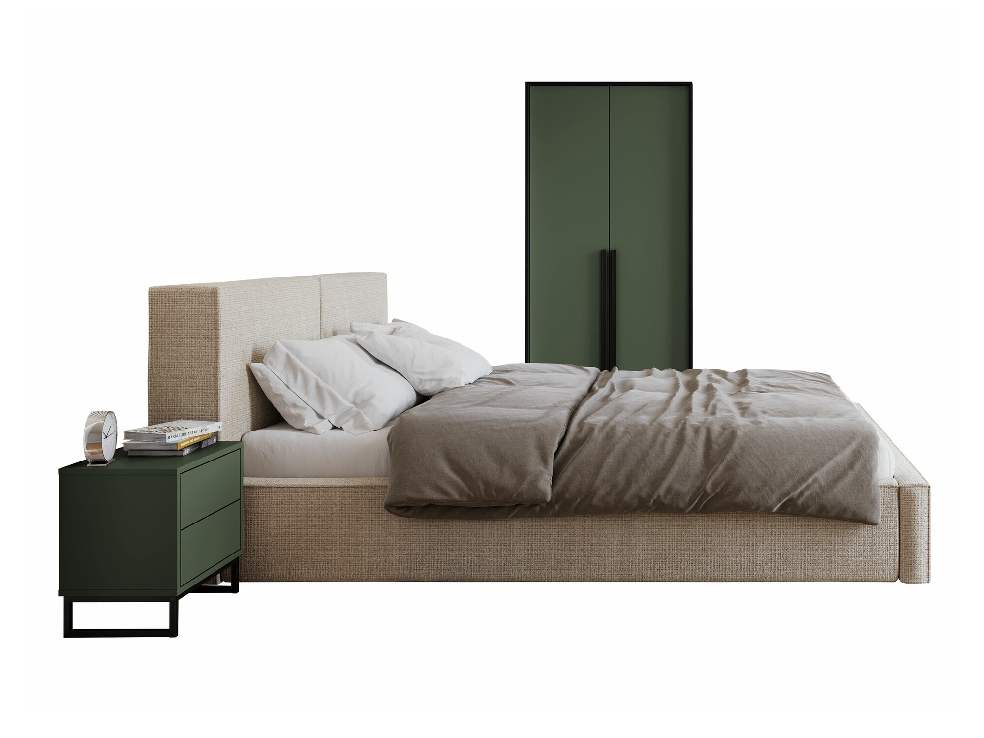 Slaapkamerset Calcalo 111 (Groen)