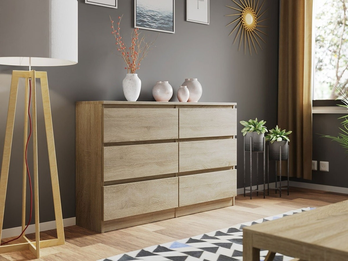 Ladekast Comfivo 186 (Sonoma eik)