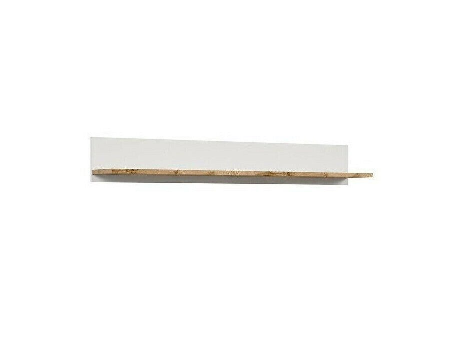 Wandplank Sonsoru 103 (Wit + Wotan eik)