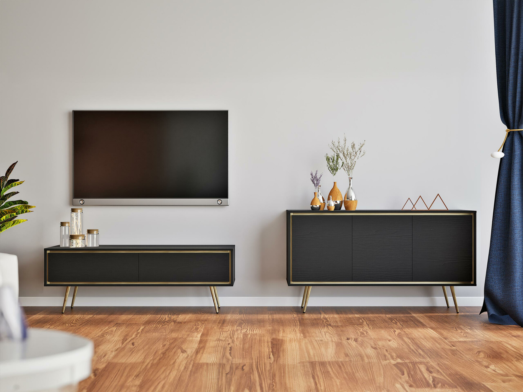 Woonkamerset Providence 192 (Grafiet)