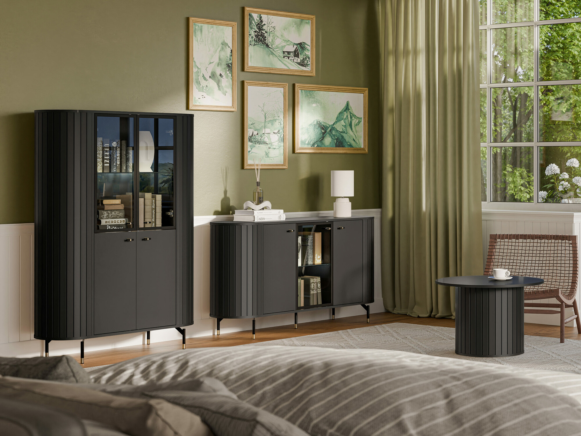 Dressoir Novmono 102 (Zwart)