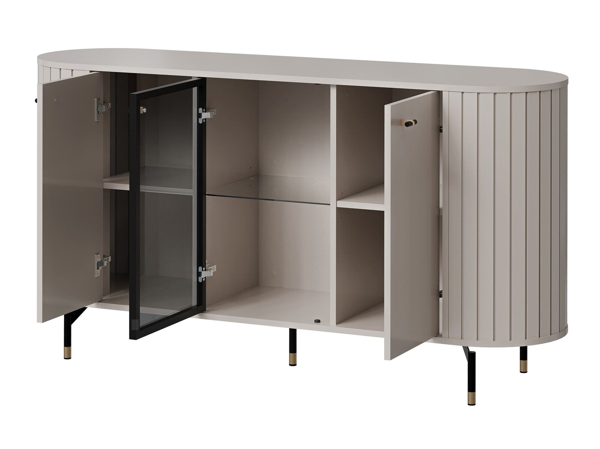 Dressoir Novmono 102 (Zwart)