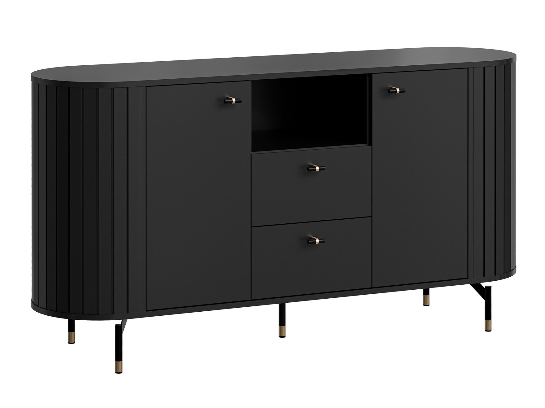 Ladekast Novmono 101 (Zwart)