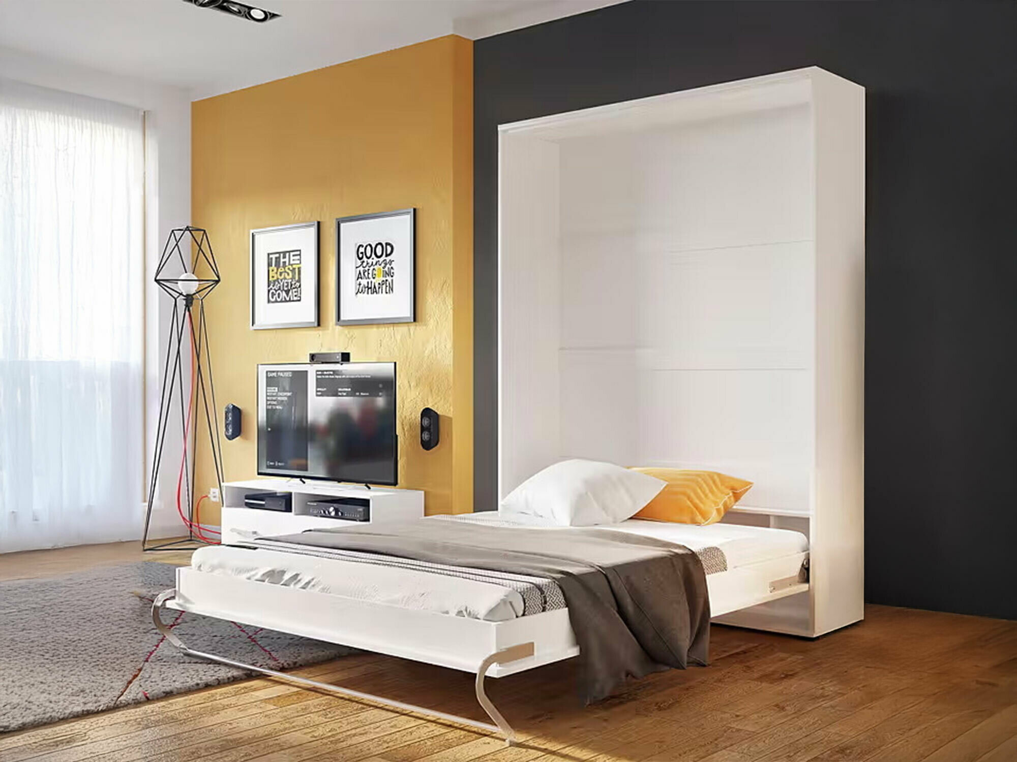 Muurbed Concept Pro Lenart III (Wit)