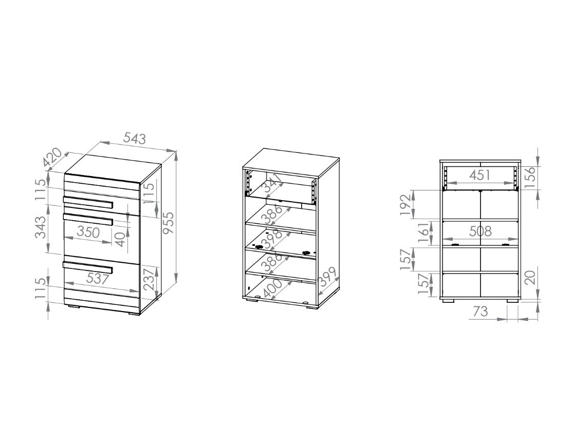 Schoenenkast Alcala 117