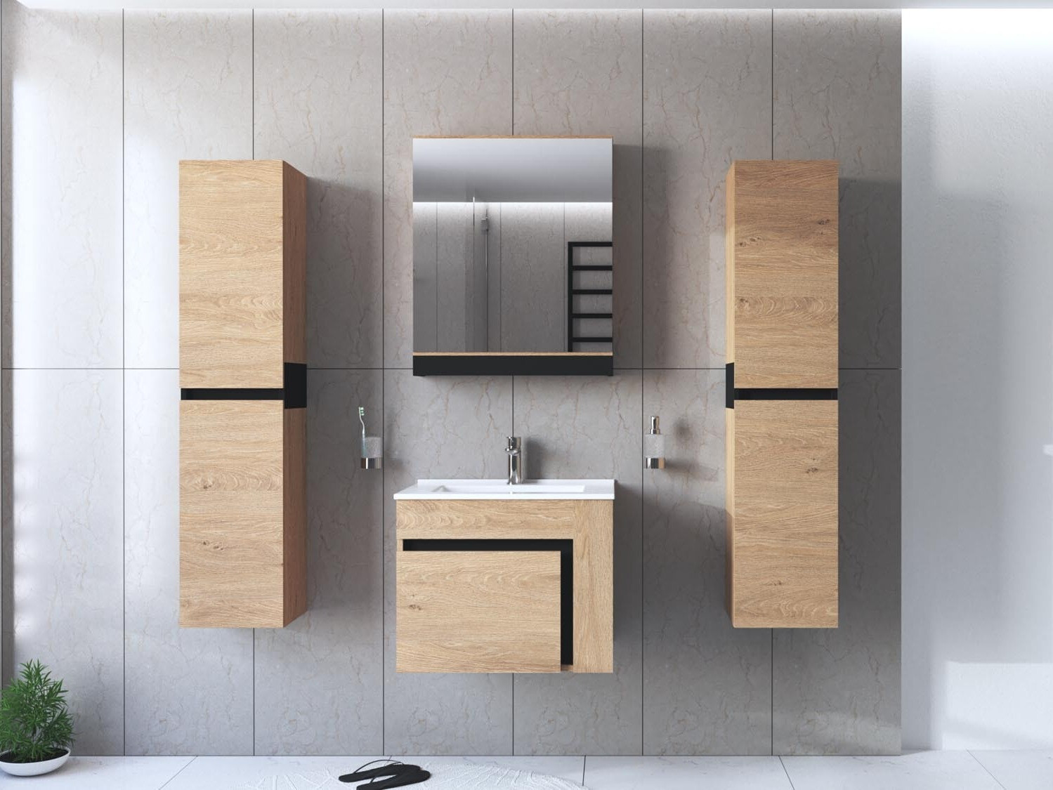 Badkamerset Fenetra 106