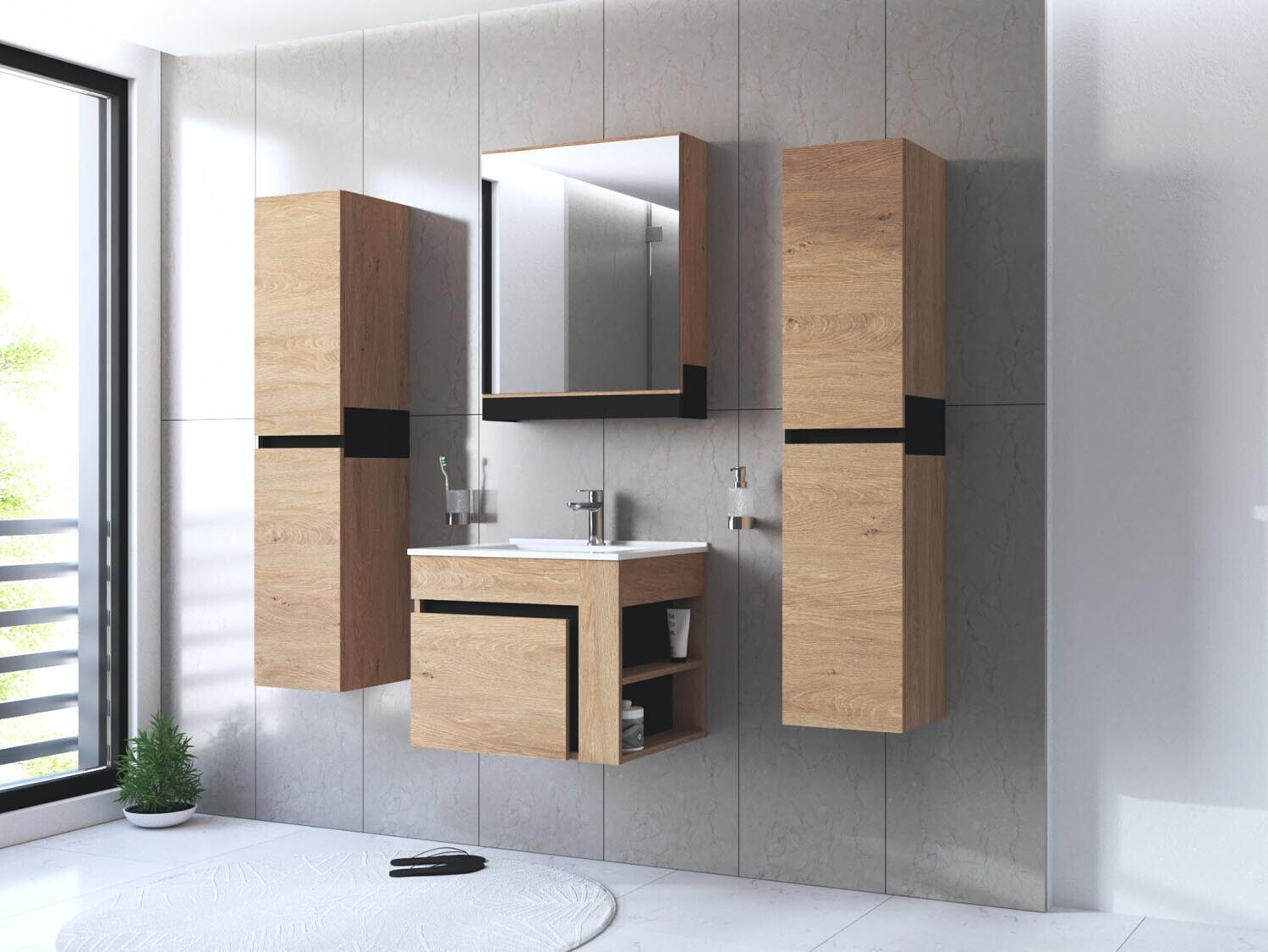 Badkamerspiegelkast Fenetra 103