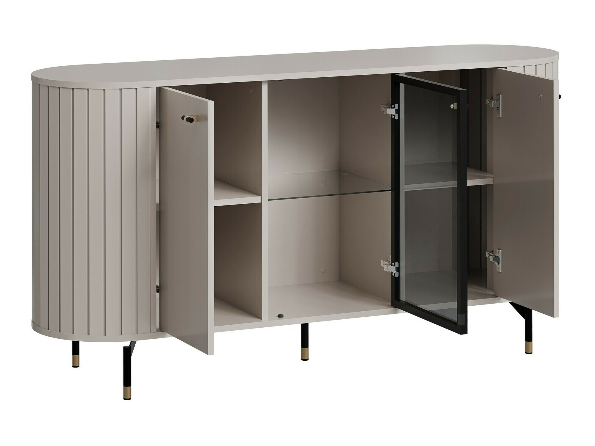 Woonkamerset Novmono 109 (Zwart)