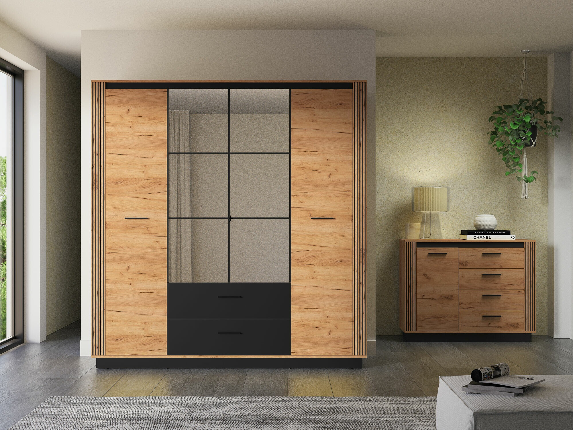 Kledingkast Livluo 100