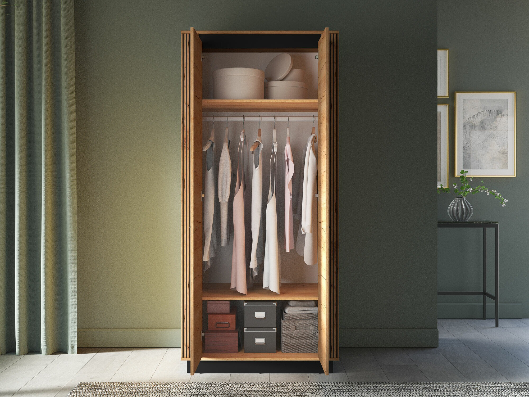 Kledingkast Livluo 105