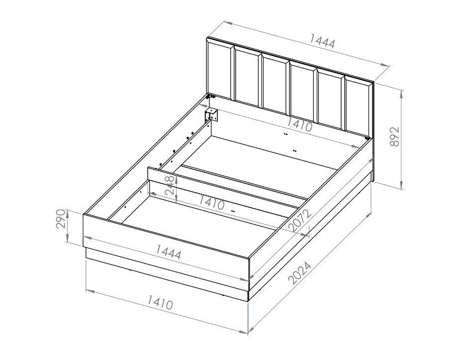 Bed Livluo 114