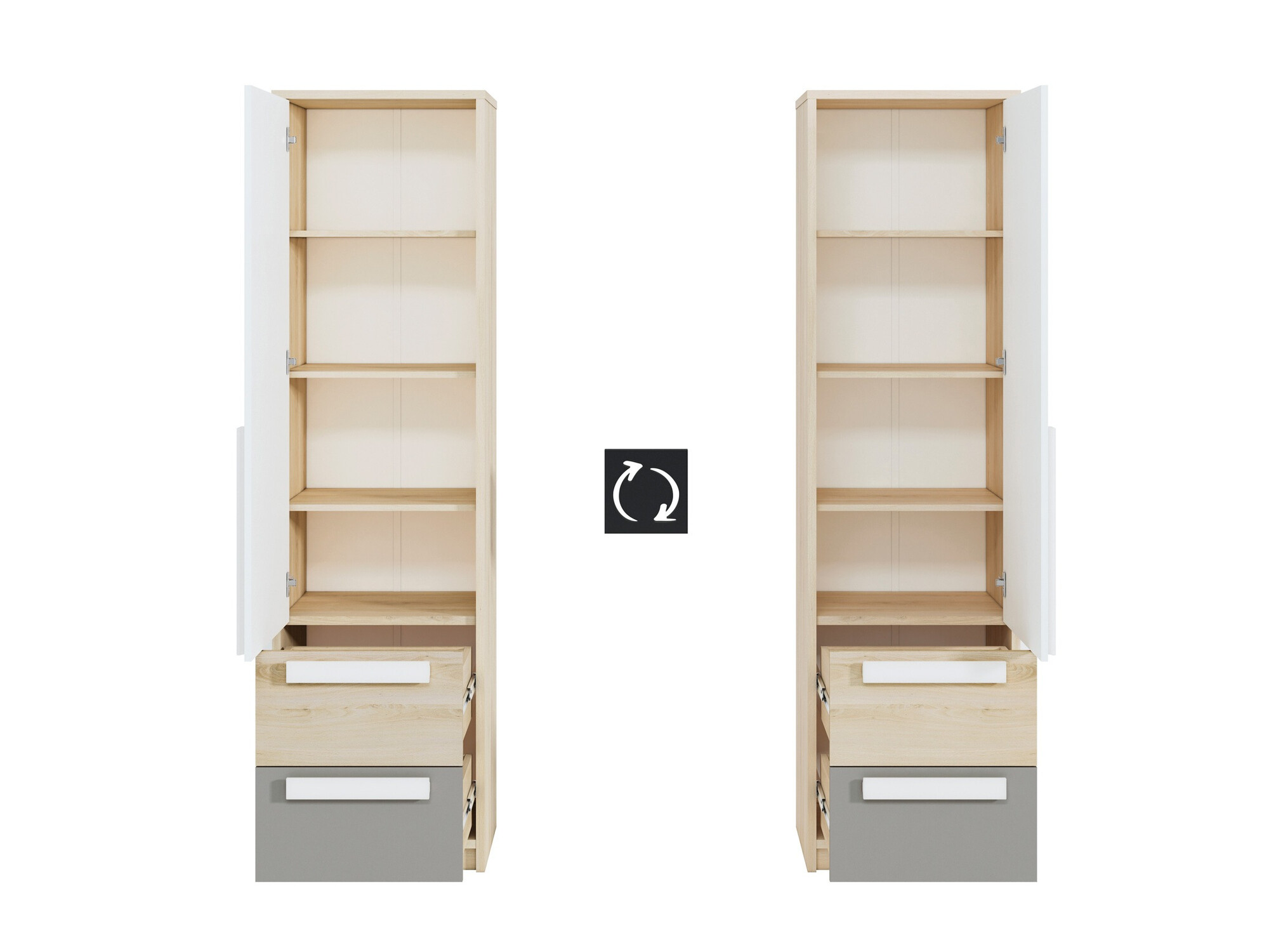 Boekenkast Tivruve 104