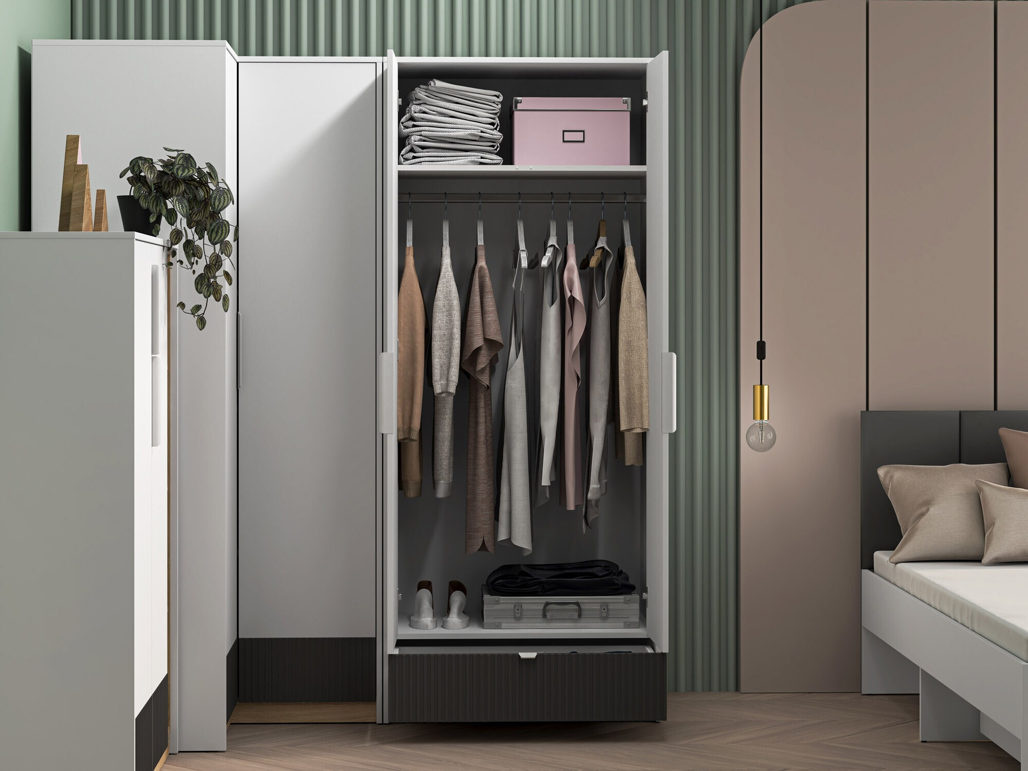 Kledingkast Orlviro 103