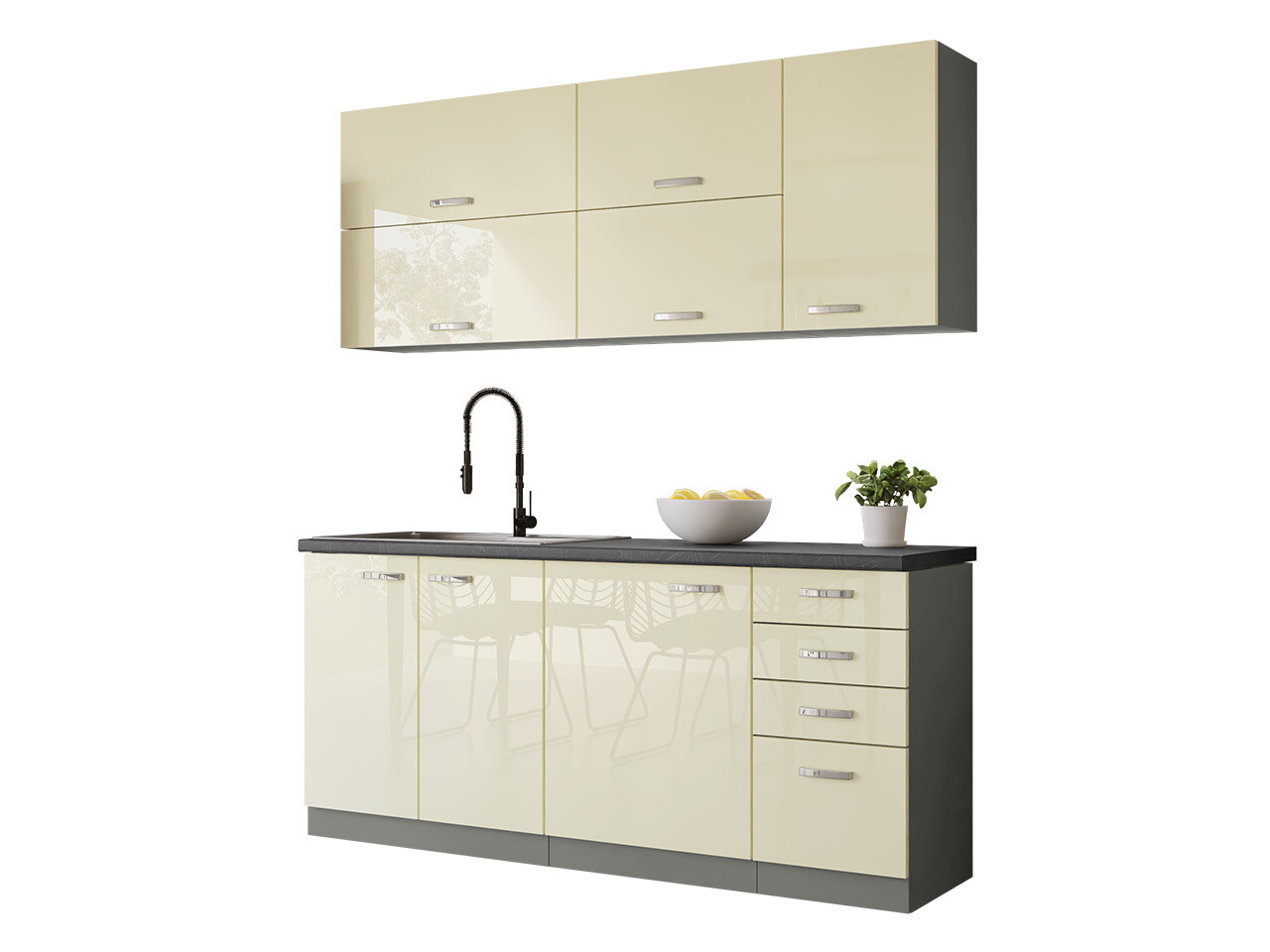 Modulaire keukenset Multi Cream 124