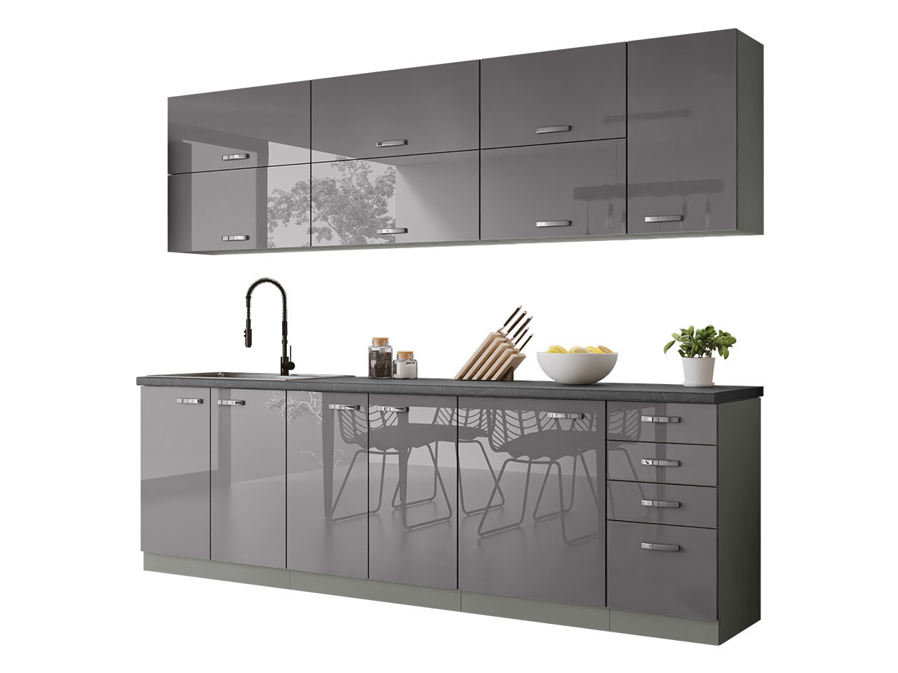 Modulaire keukenset Multi Grey 123
