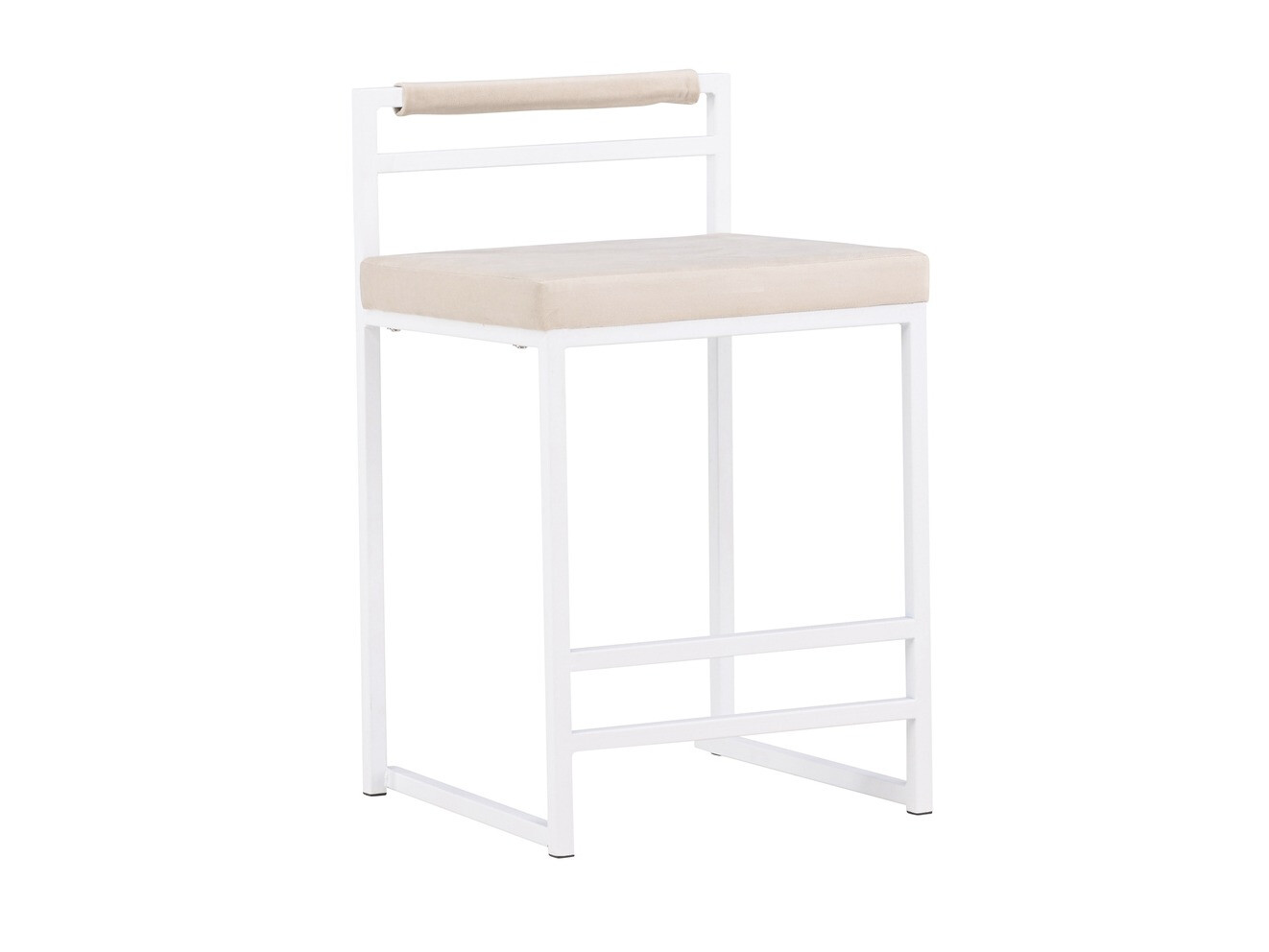 Counterstoel Dallas 4519 (Wit + Beige)