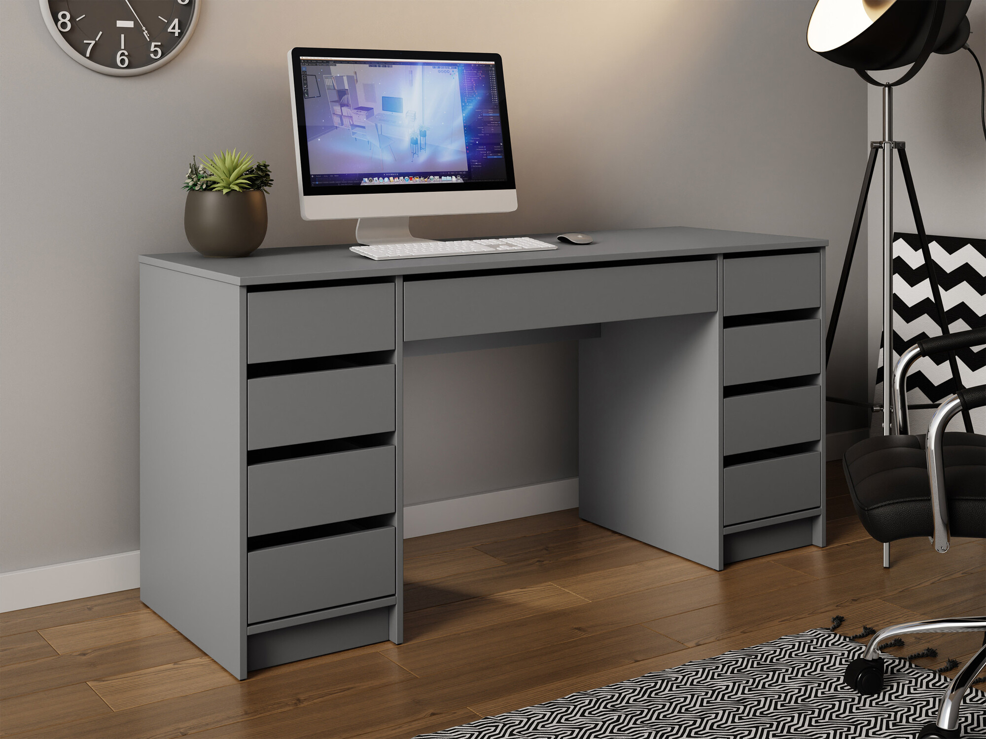 Bureau Comfivo 401 (Antraciet)