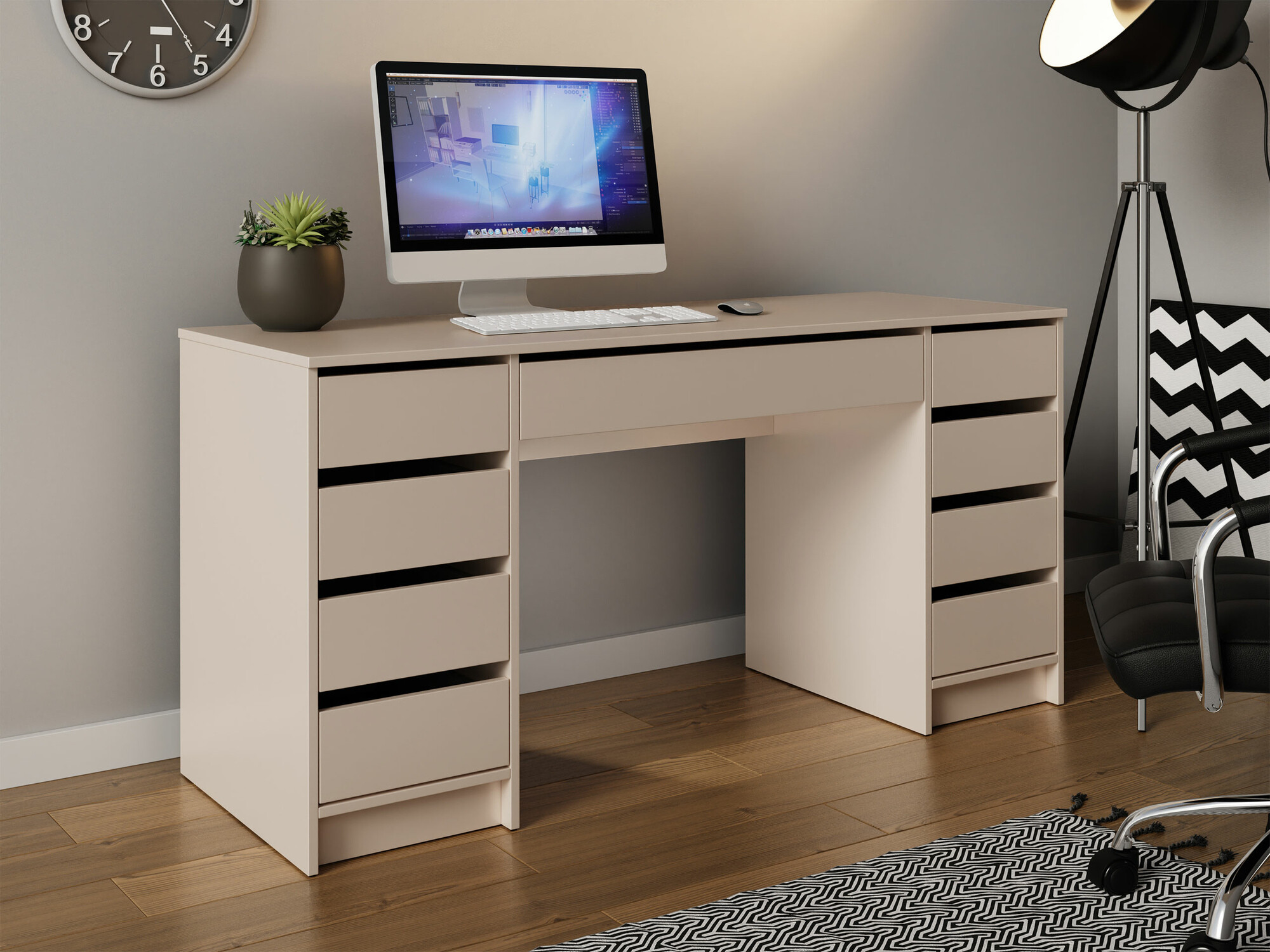 Bureau Comfivo 401 (Beige)