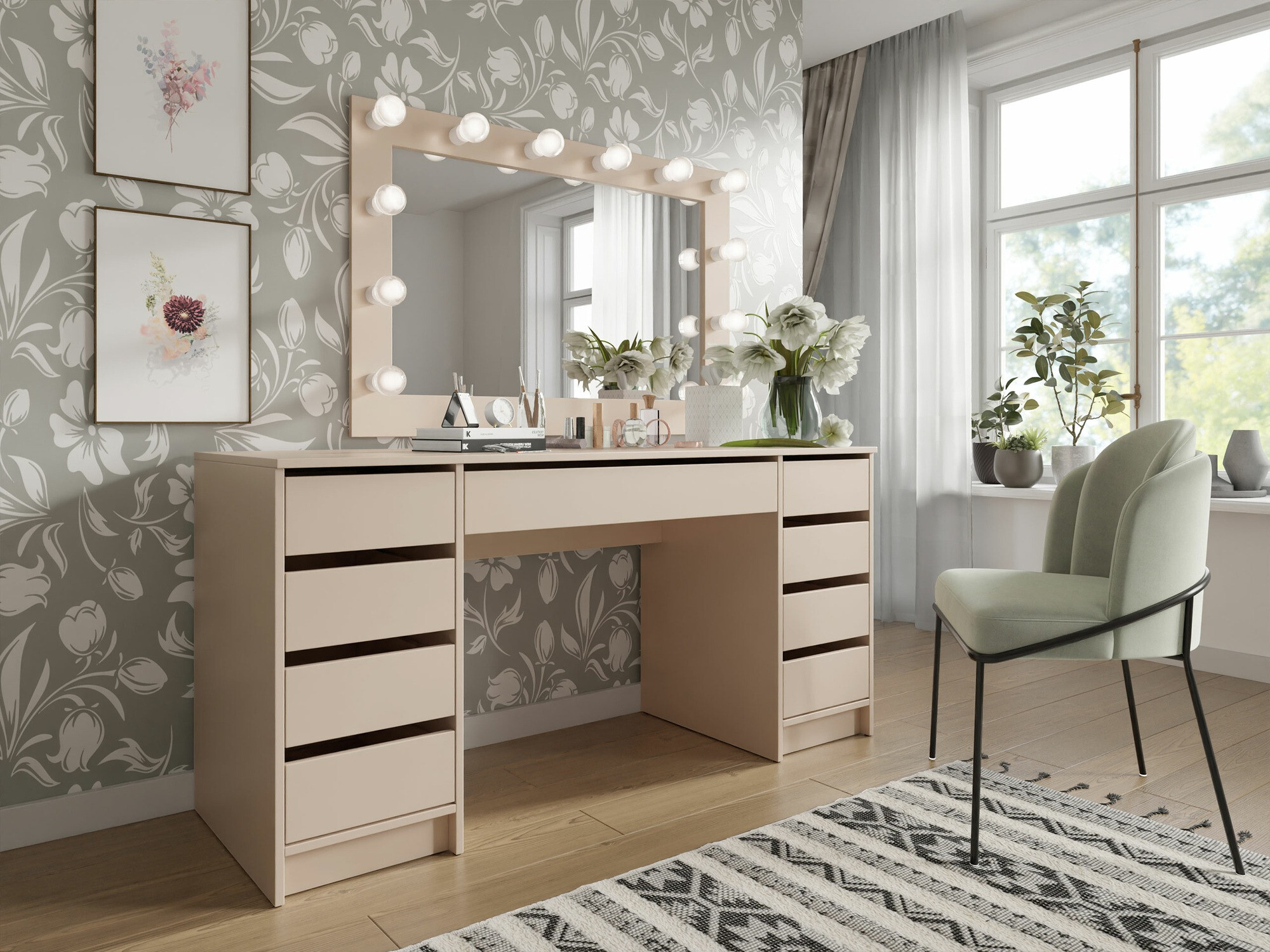 Bureau Comfivo 401 (Beige)