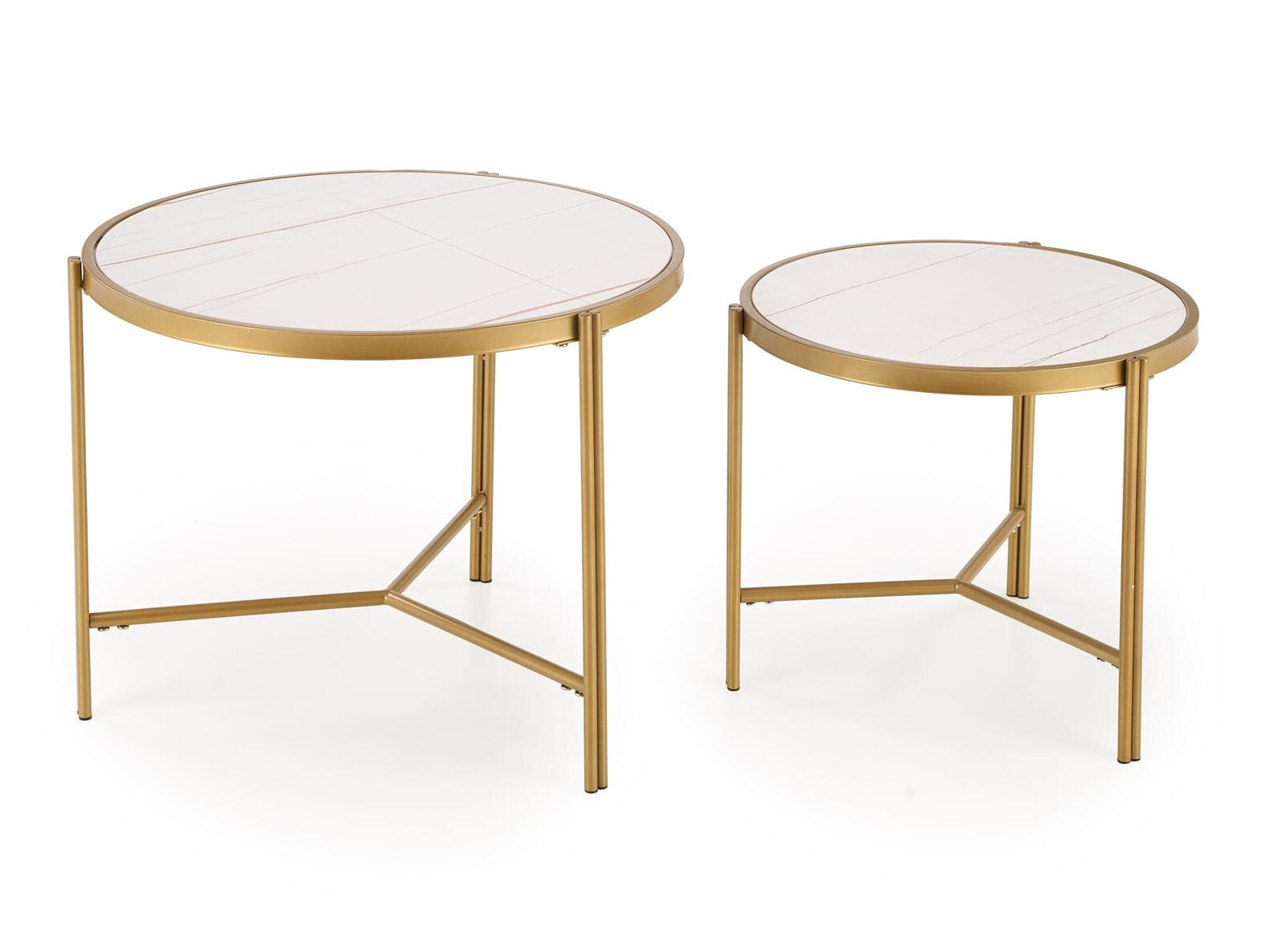 Salontafel set Houston 1867 (Wit marmer)