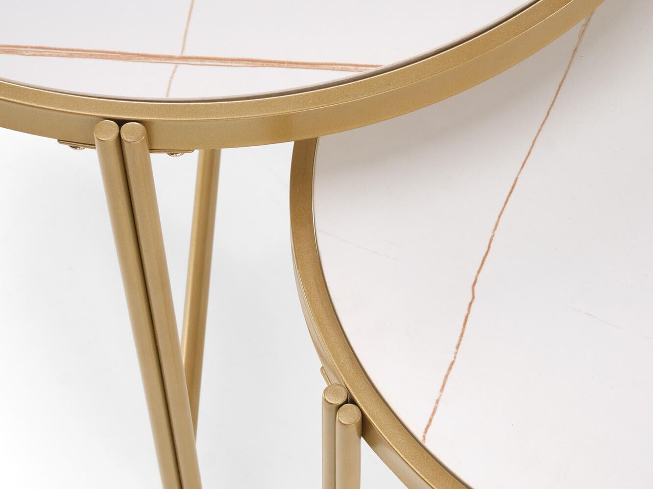 Salontafel set Houston 1867 (Wit marmer)