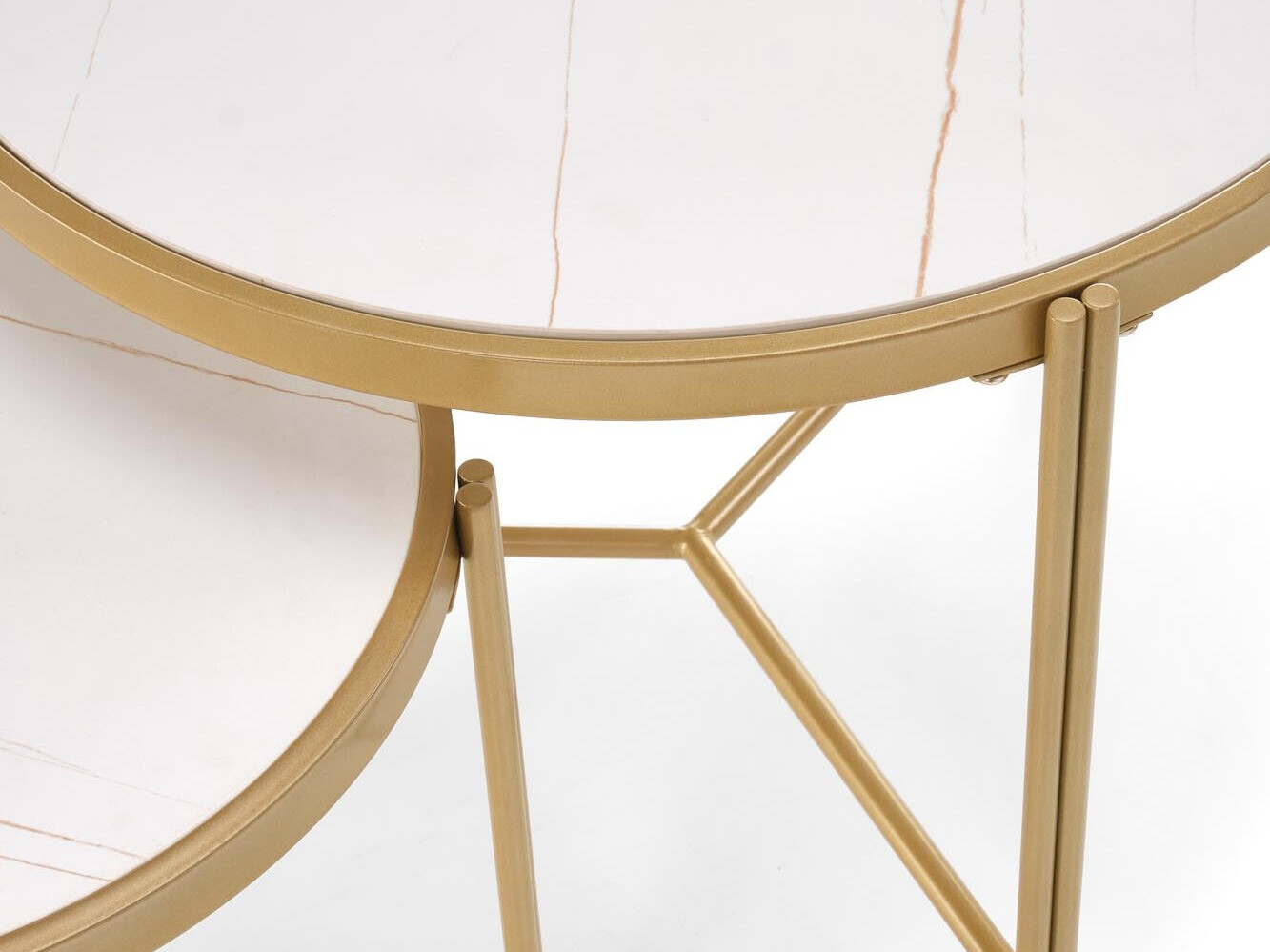 Salontafel set Houston 1867 (Wit marmer)