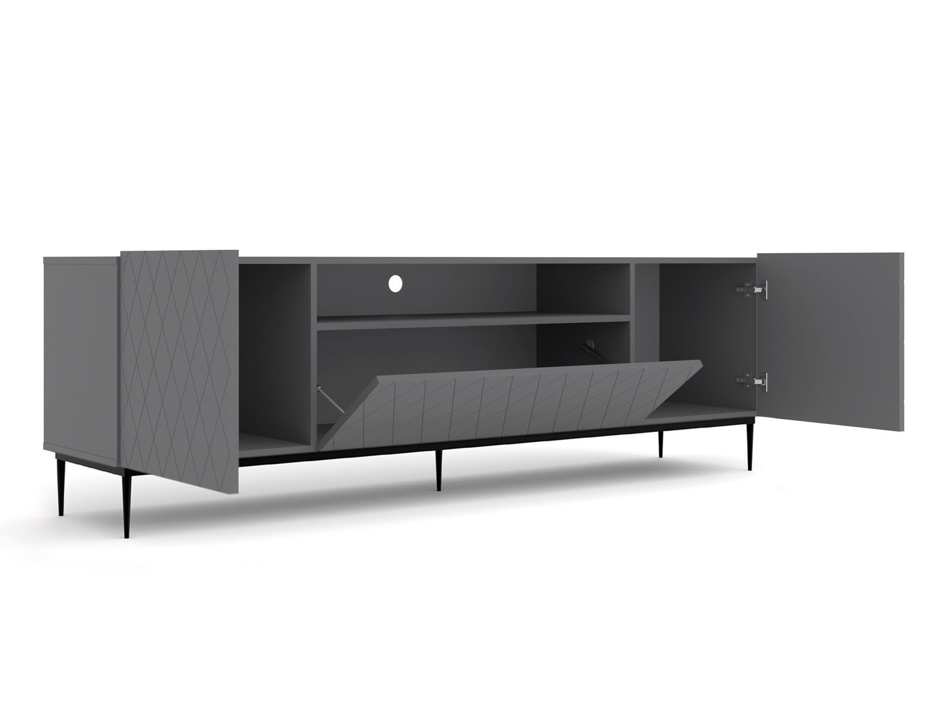 TV-meubel Melmoro 103 (Grafiet)