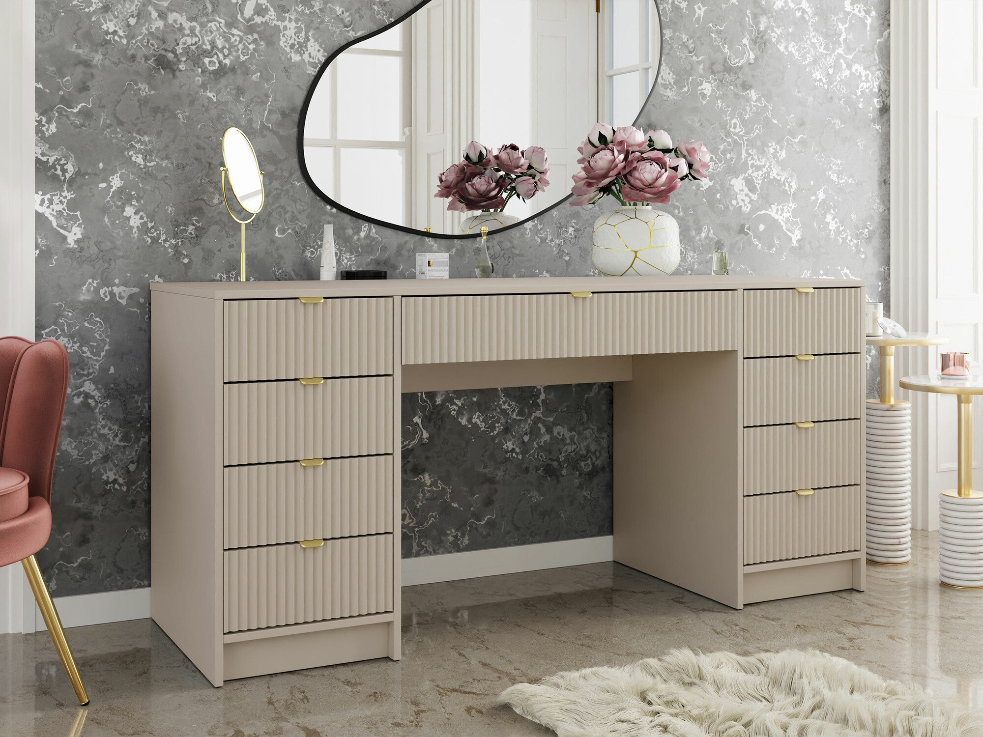 Bureau Comfivo Larmire 110 (Beige)