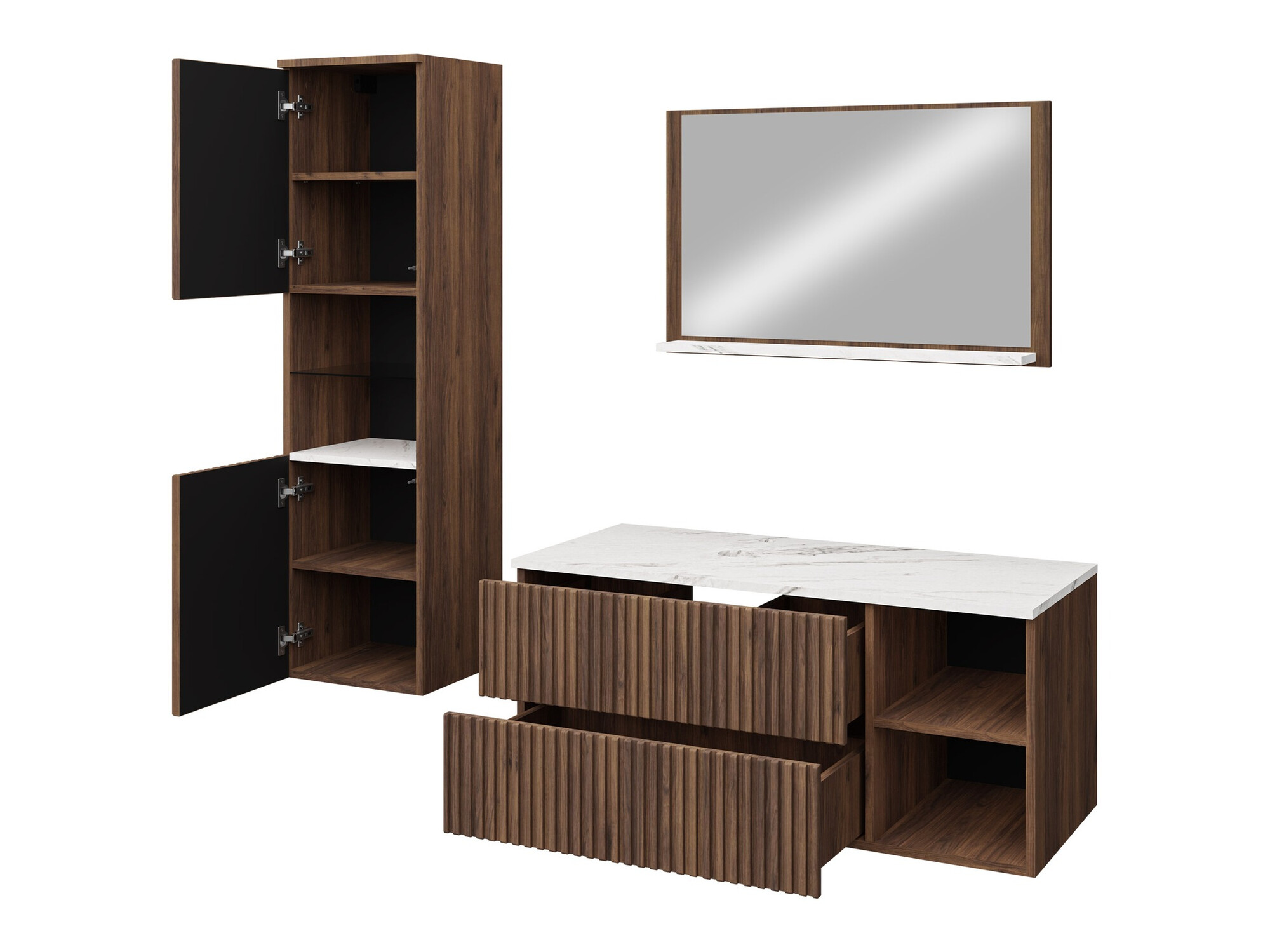 Badkamerset Ophruvi 104 (Wit)