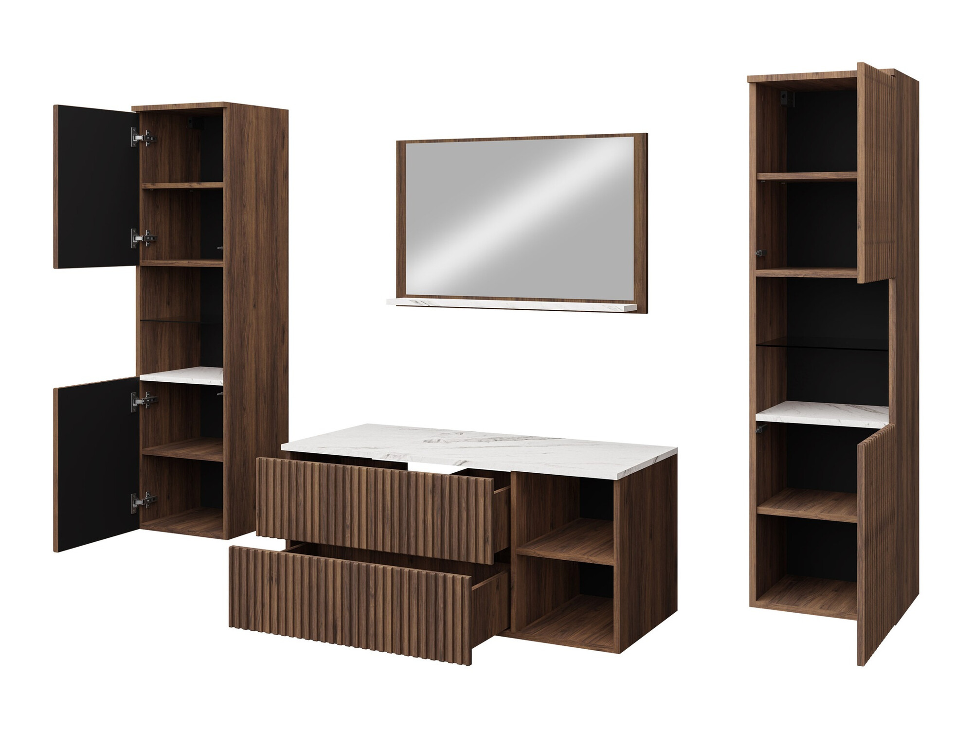 Badkamerset Ophruvi 105 (Wit)